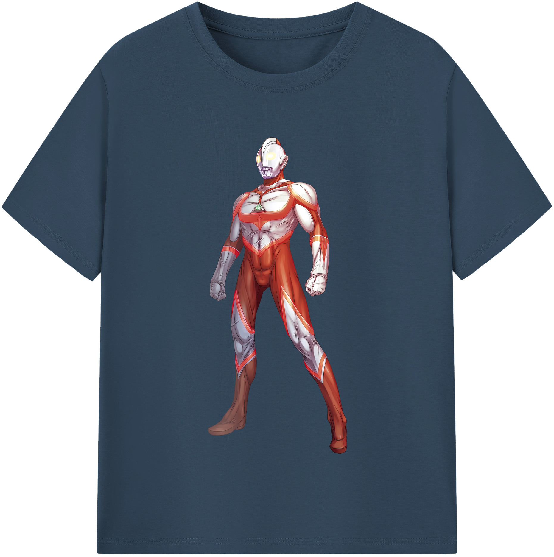 （画像用） ウルトラマン Ultraman レディースカジュアルプリントTシャツ（綿100％）