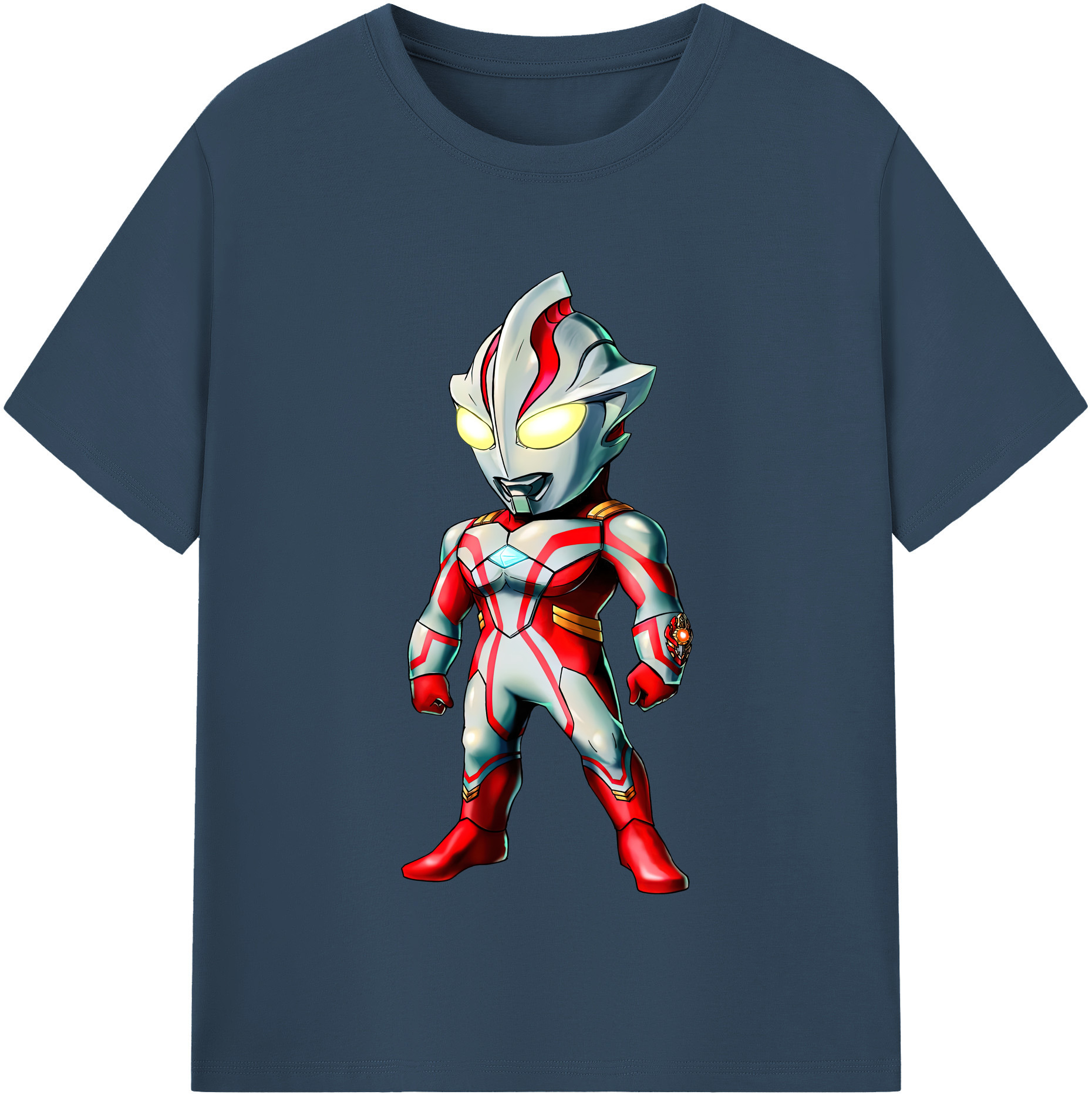 （画像用） ウルトラマン Ultraman レディースカジュアルプリントTシャツ（綿100％）
