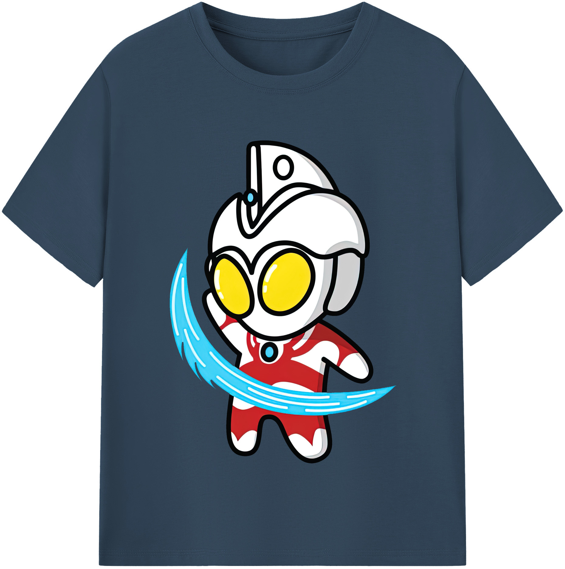 （画像用） ウルトラマン Ultraman レディースカジュアルプリントTシャツ（綿100％）