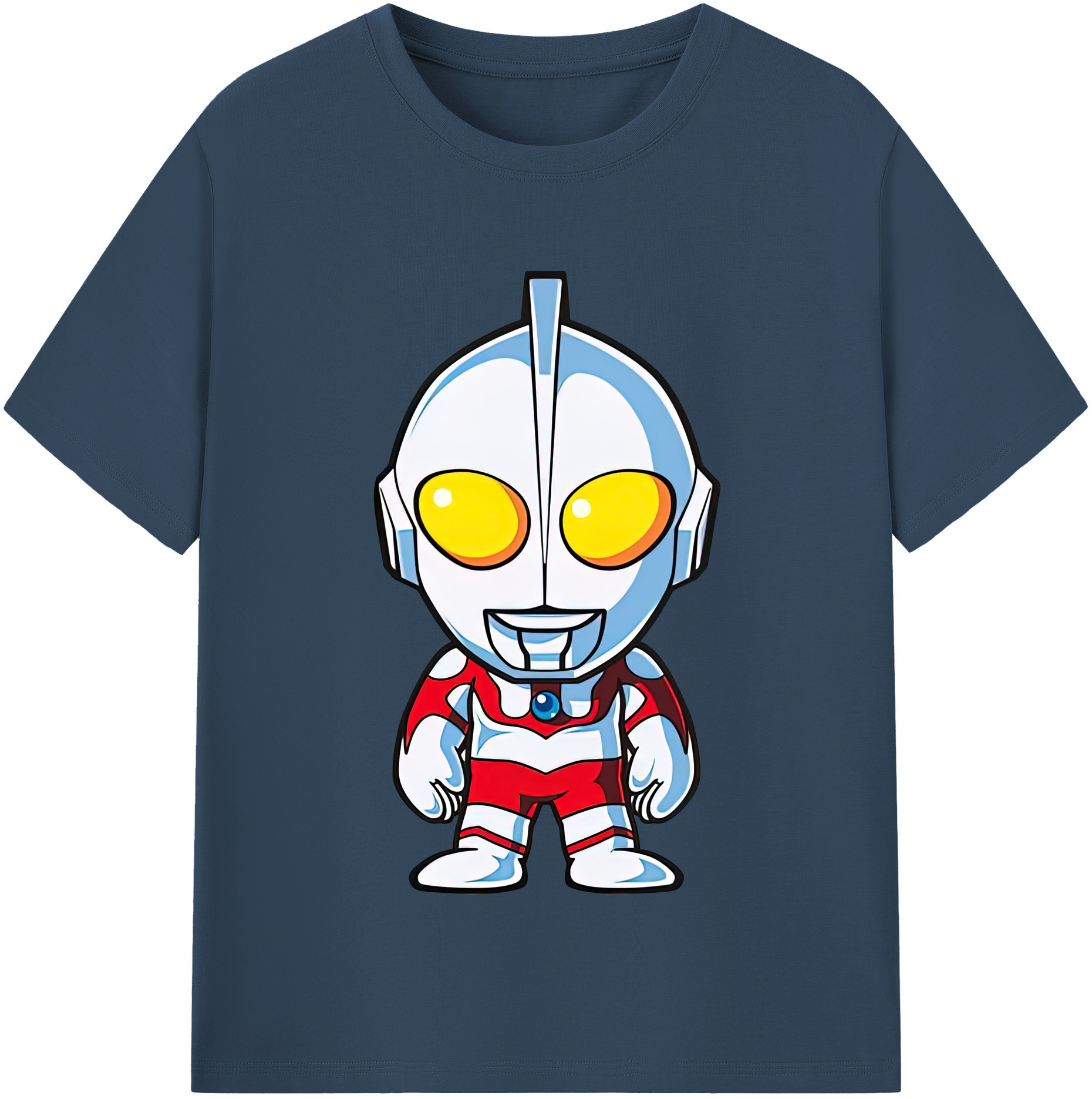 （画像用） ウルトラマン Ultraman レディースカジュアルプリントTシャツ（綿100％）