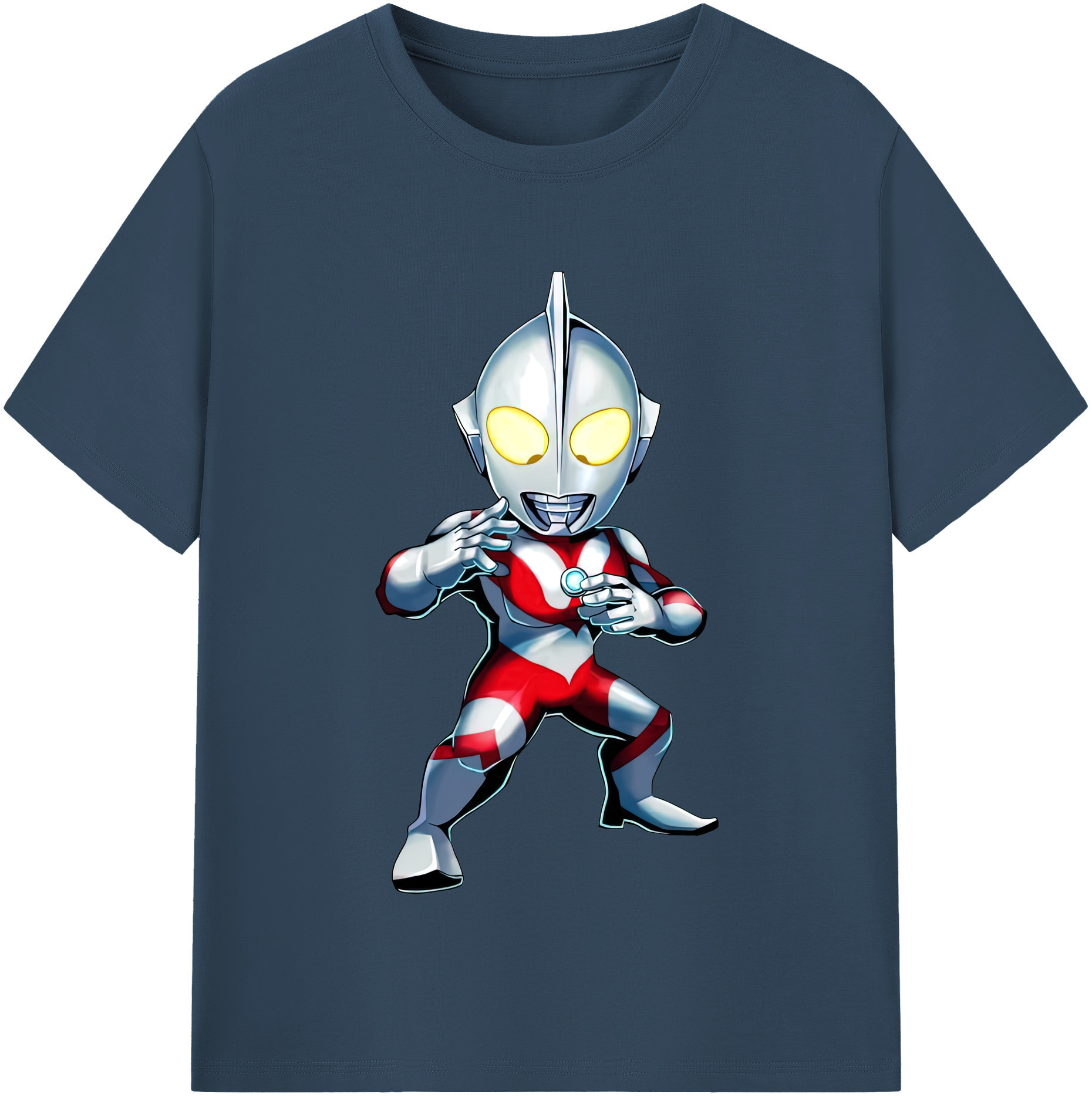 （画像用） ウルトラマン Ultraman レディースカジュアルプリントTシャツ（綿100％）