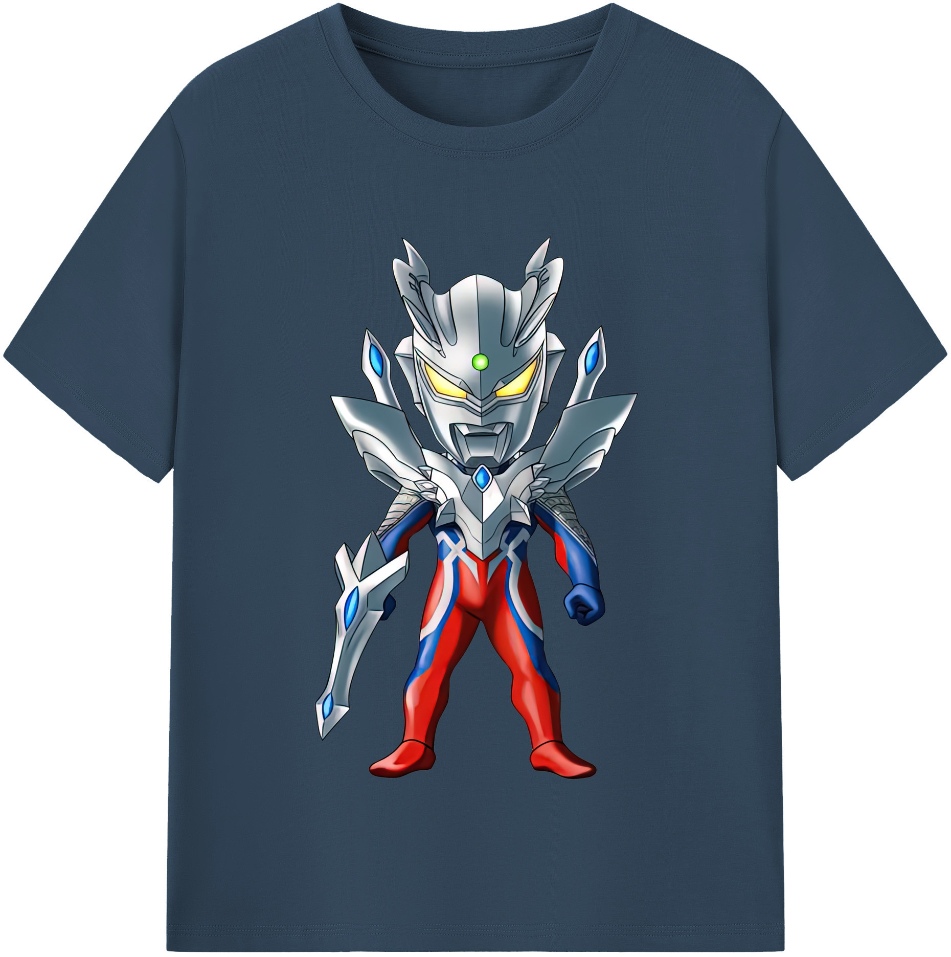 （画像用） ウルトラマン Ultraman レディースカジュアルプリントTシャツ（綿100％）