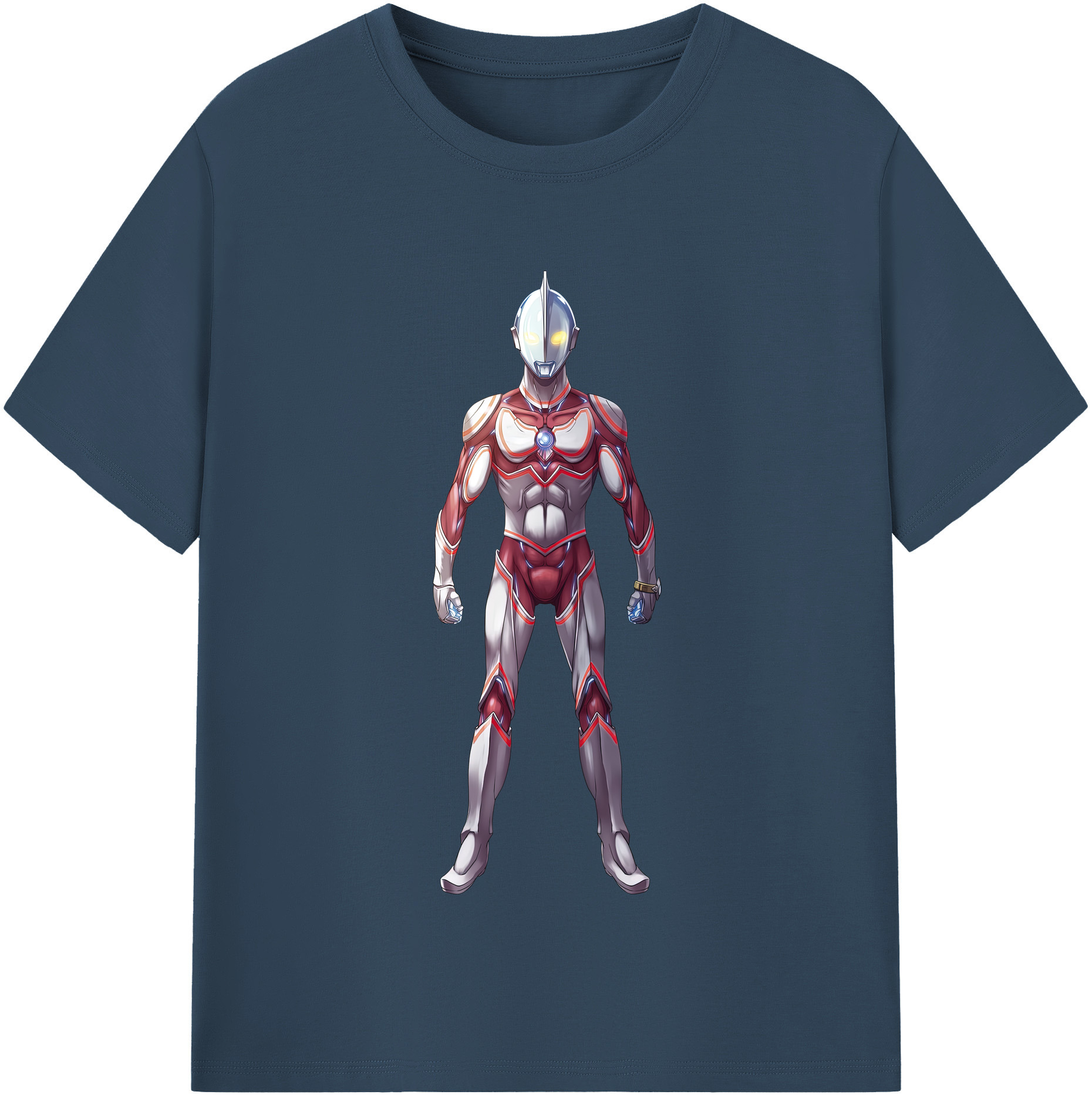 （画像用） ウルトラマン Ultraman レディースカジュアルプリントTシャツ（綿100％）