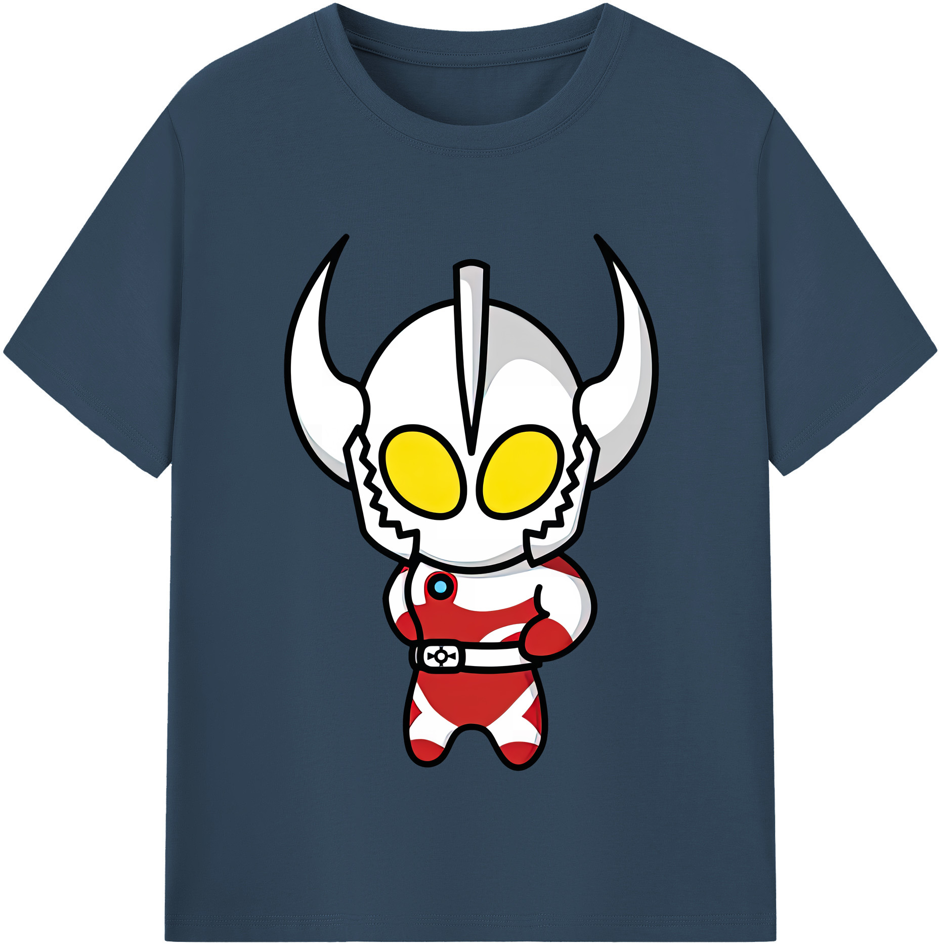 （画像用） ウルトラマン Ultraman レディースカジュアルプリントTシャツ（綿100％）