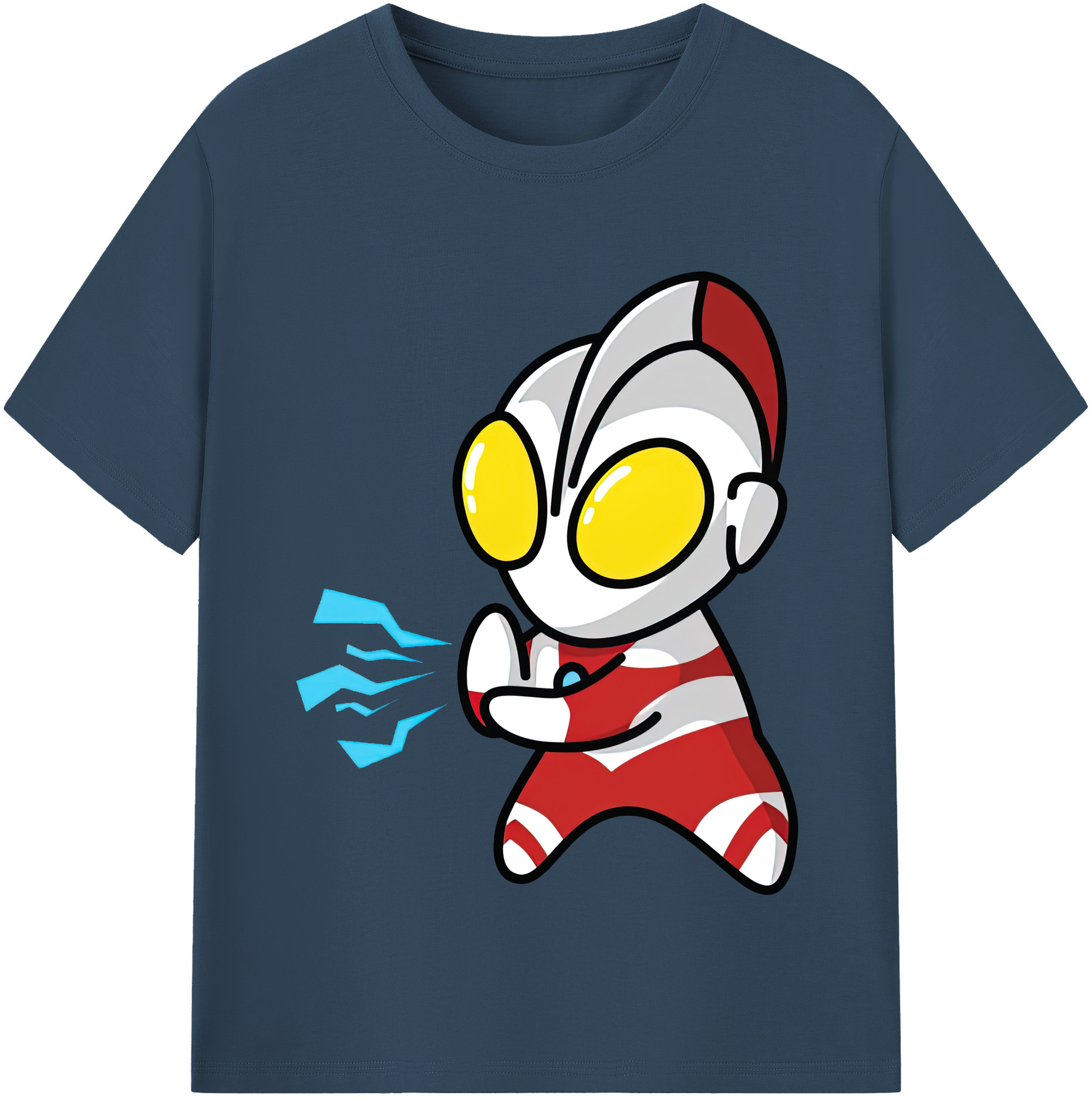 （画像用） ウルトラマン Ultraman レディースカジュアルプリントTシャツ（綿100％）