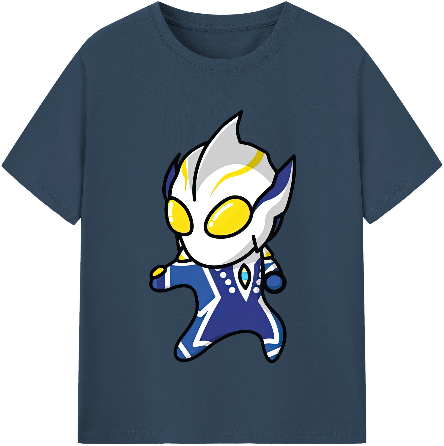 （画像用） ウルトラマン Ultraman レディースカジュアルプリントTシャツ（綿100％）