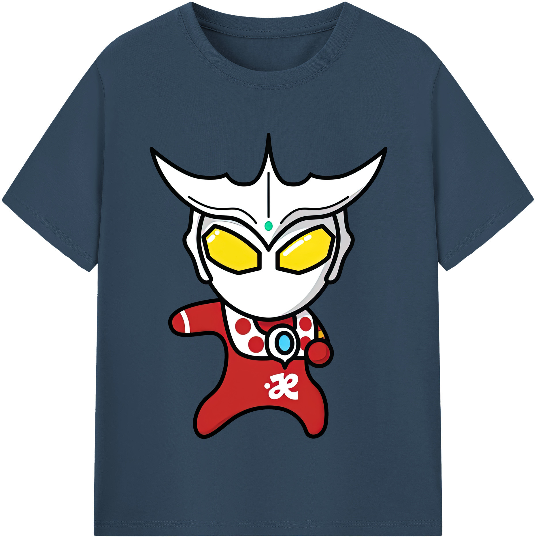 （画像用） ウルトラマン Ultraman レディースカジュアルプリントTシャツ（綿100％）