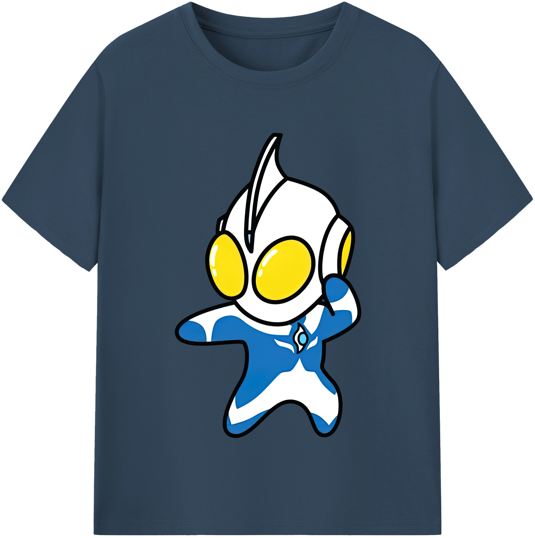 （画像用） ウルトラマン Ultraman レディースカジュアルプリントTシャツ（綿100％）