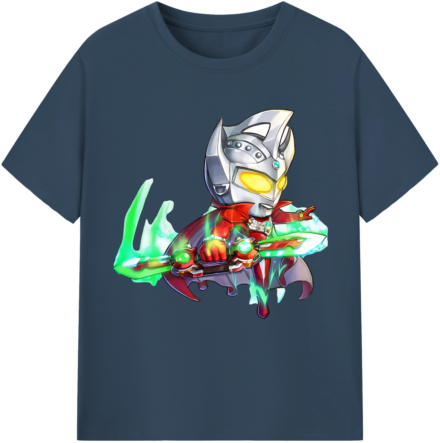 （画像用） ウルトラマン Ultraman レディースカジュアルプリントTシャツ（綿100％）