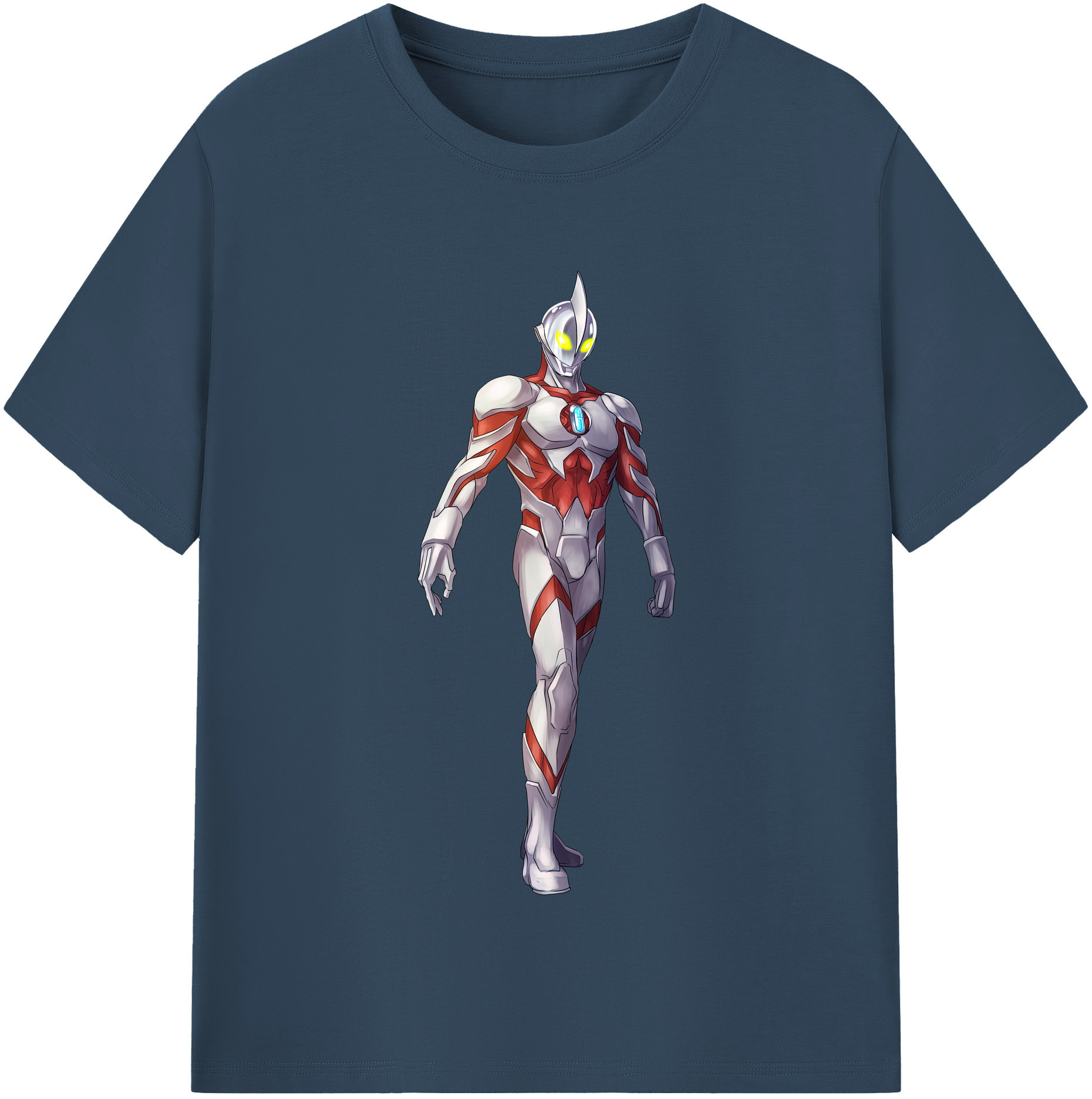 （画像用） ウルトラマン Ultraman レディースカジュアルプリントTシャツ（綿100％）