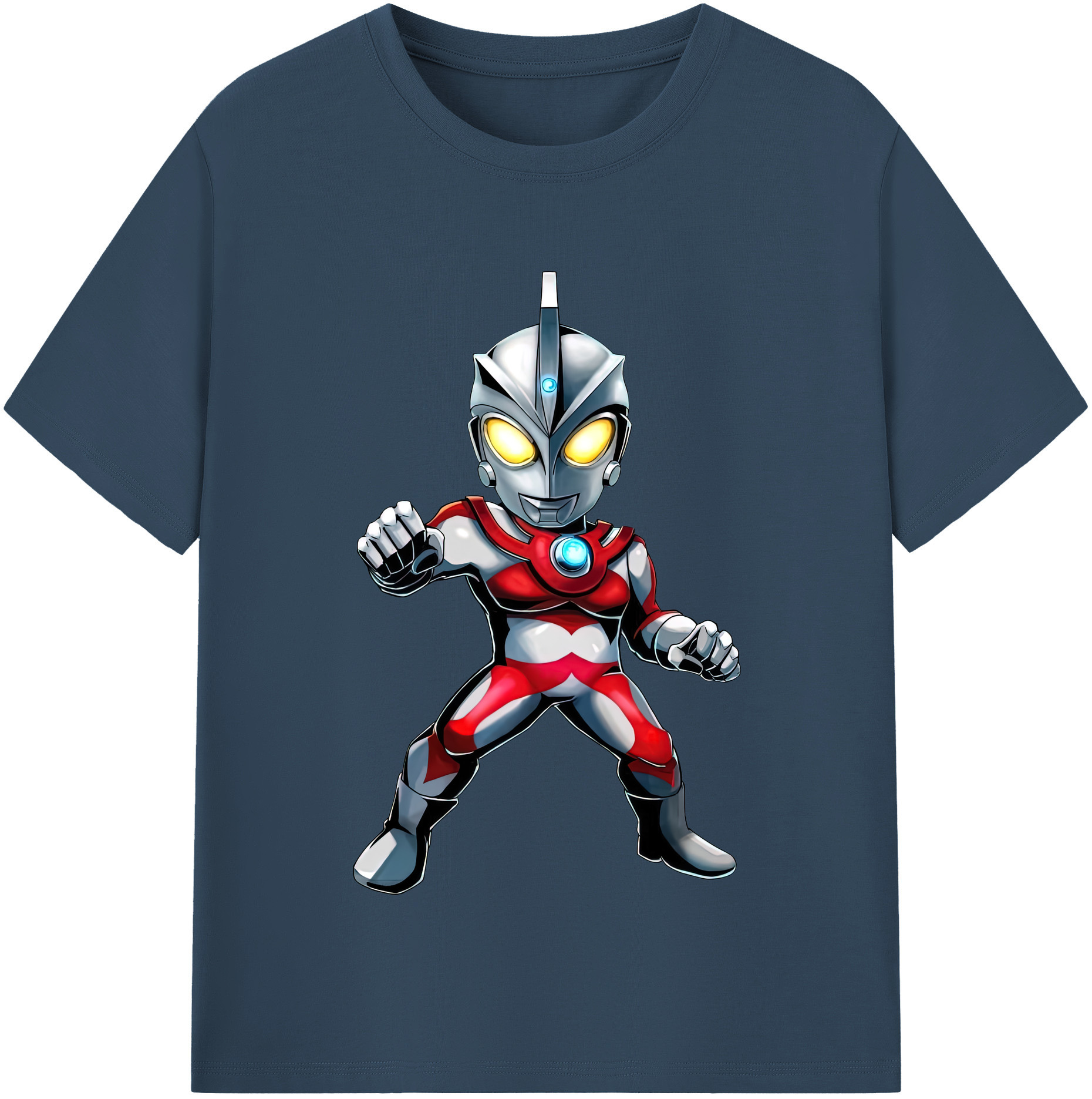 （画像用） ウルトラマン Ultraman レディースカジュアルプリントTシャツ（綿100％）