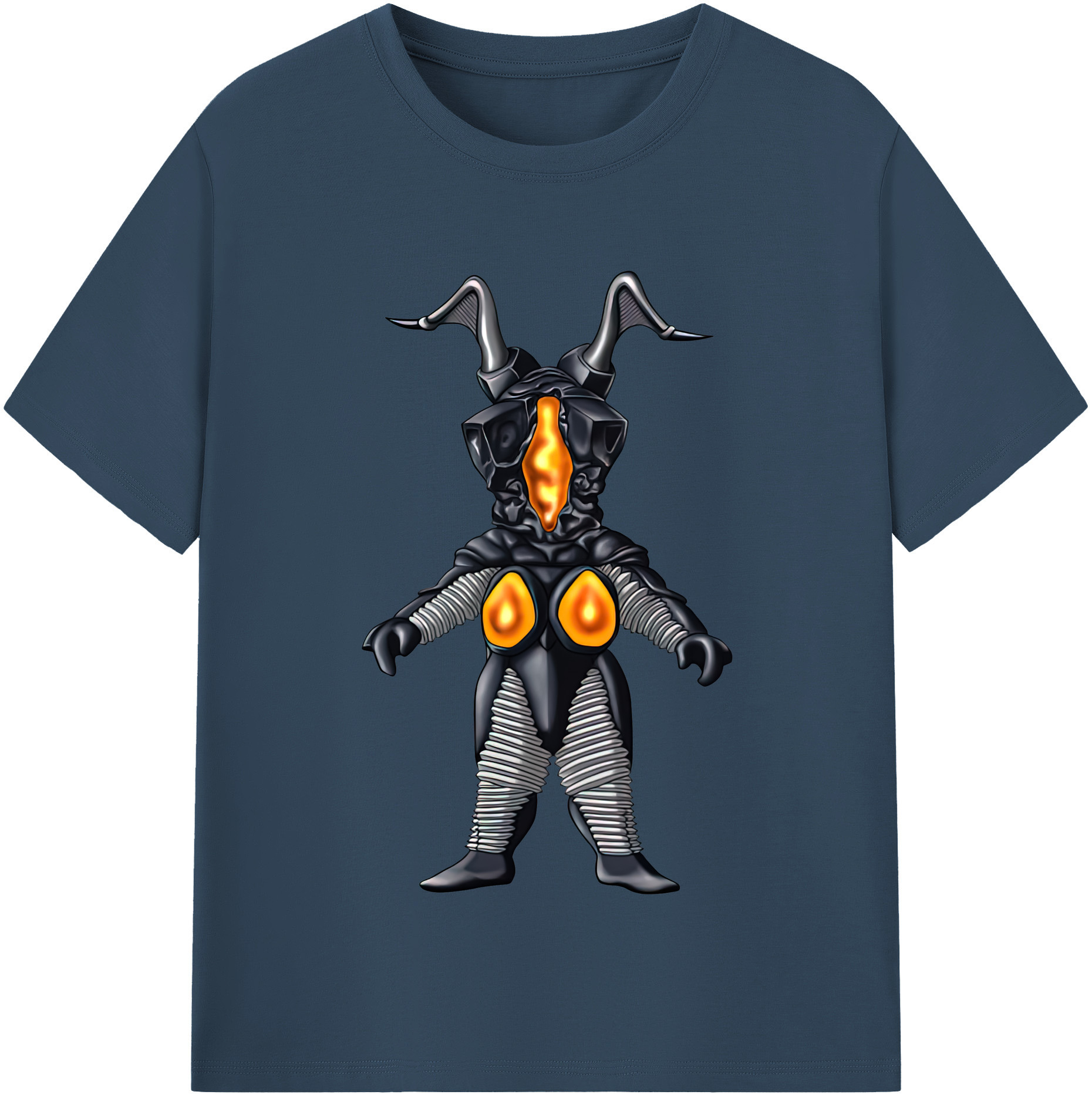 （画像用） ウルトラマン Ultraman レディースカジュアルプリントTシャツ（綿100％）