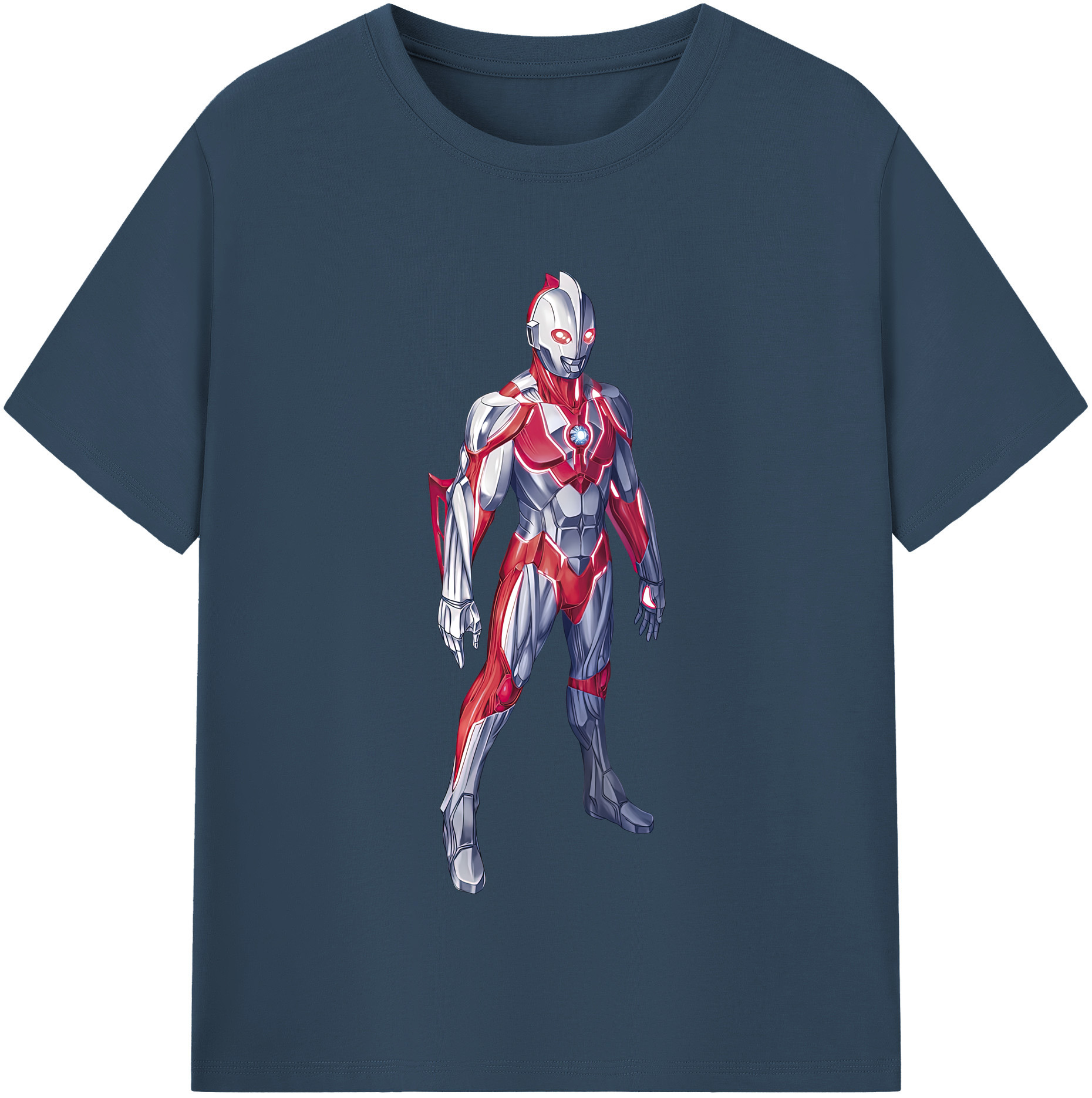 （画像用） ウルトラマン Ultraman レディースカジュアルプリントTシャツ（綿100％）