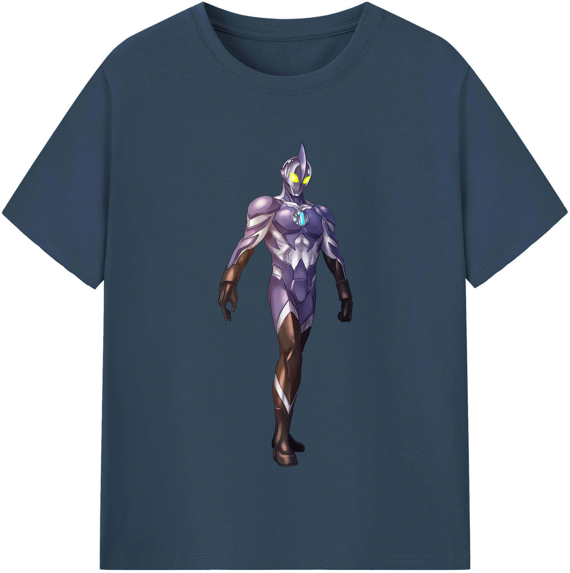 （画像用） ウルトラマン Ultraman レディースカジュアルプリントTシャツ（綿100％）