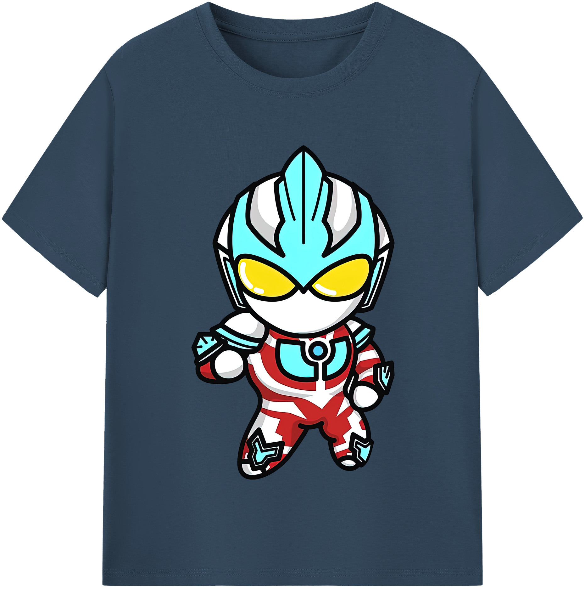 （画像用） ウルトラマン Ultraman レディースカジュアルプリントTシャツ（綿100％）