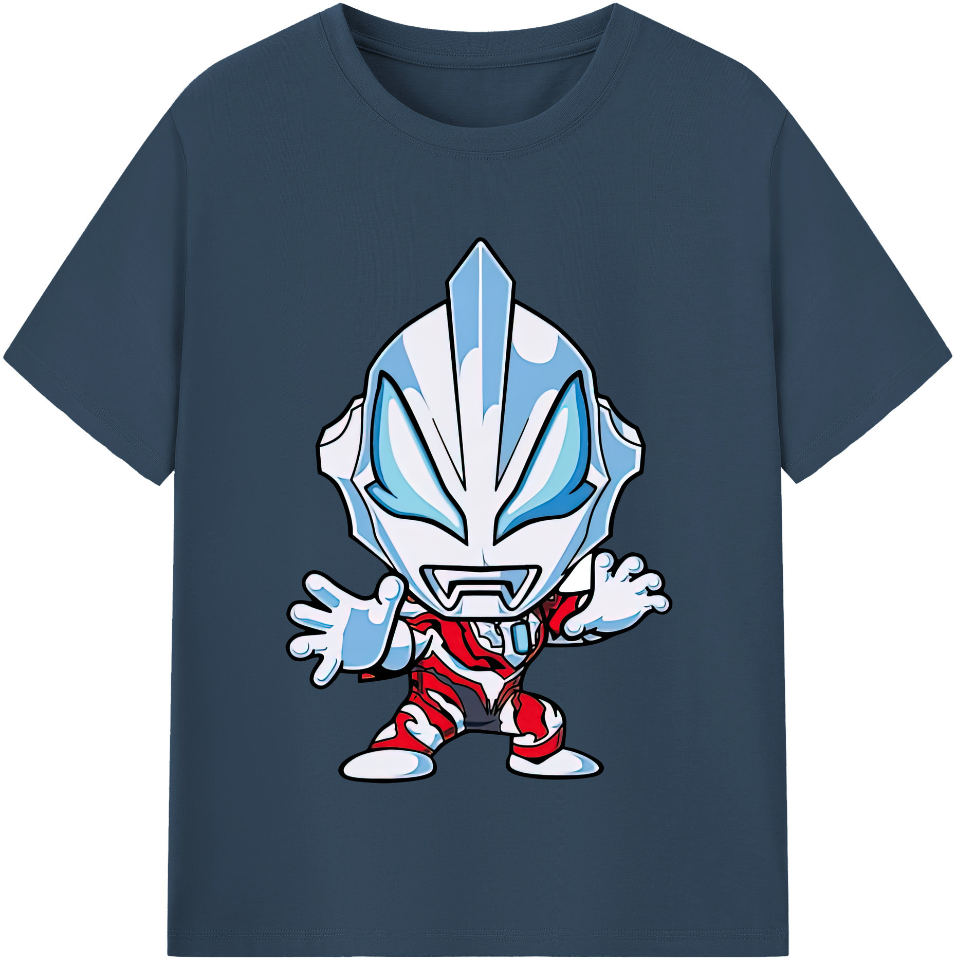 （画像用） ウルトラマン Ultraman レディースカジュアルプリントTシャツ（綿100％）