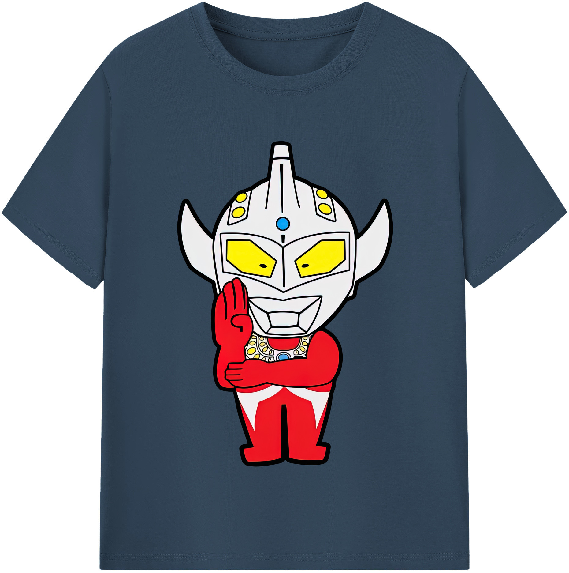 （画像用） ウルトラマン Ultraman レディースカジュアルプリントTシャツ（綿100％）