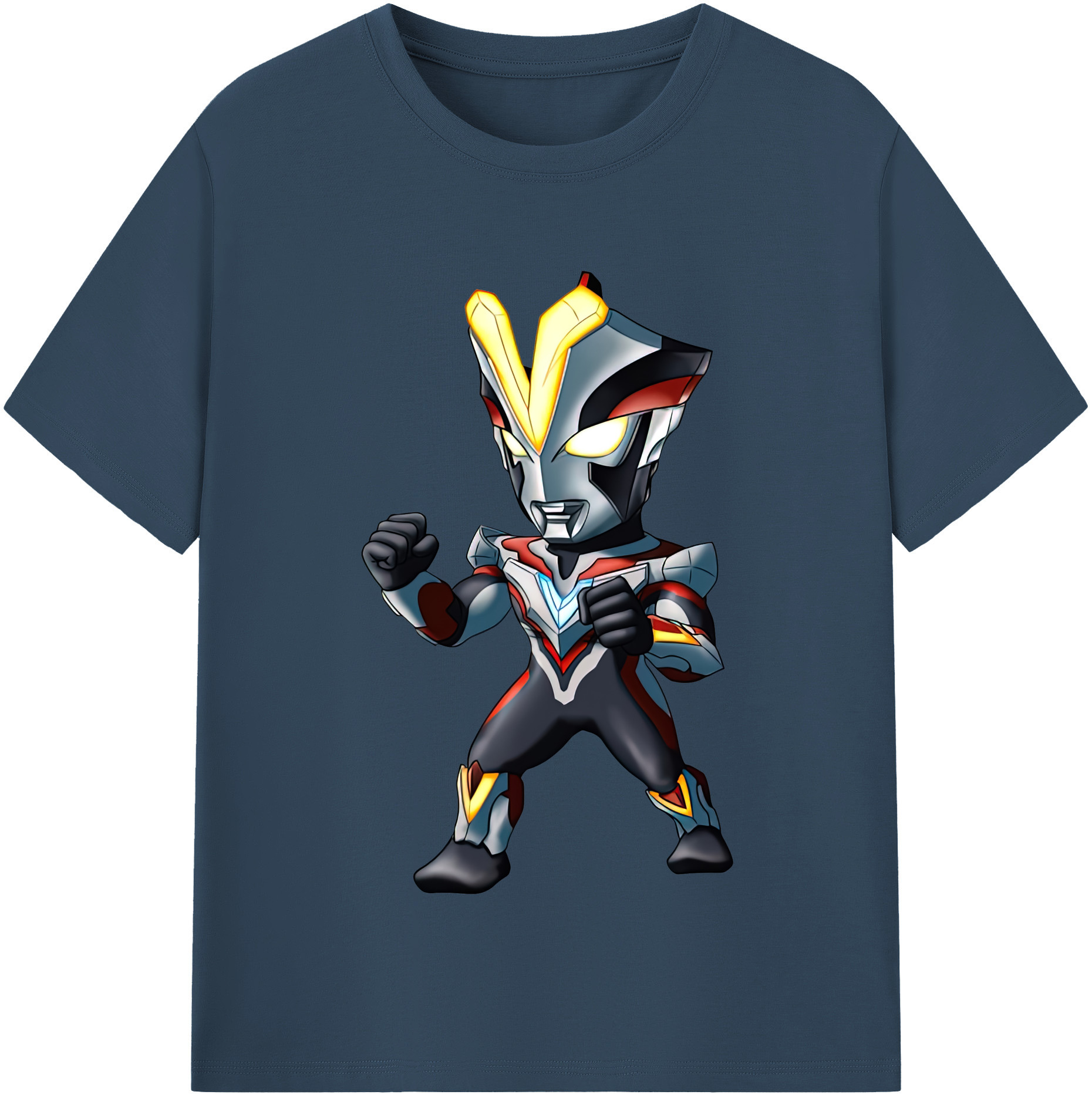 （画像用） ウルトラマン Ultraman レディースカジュアルプリントTシャツ（綿100％）