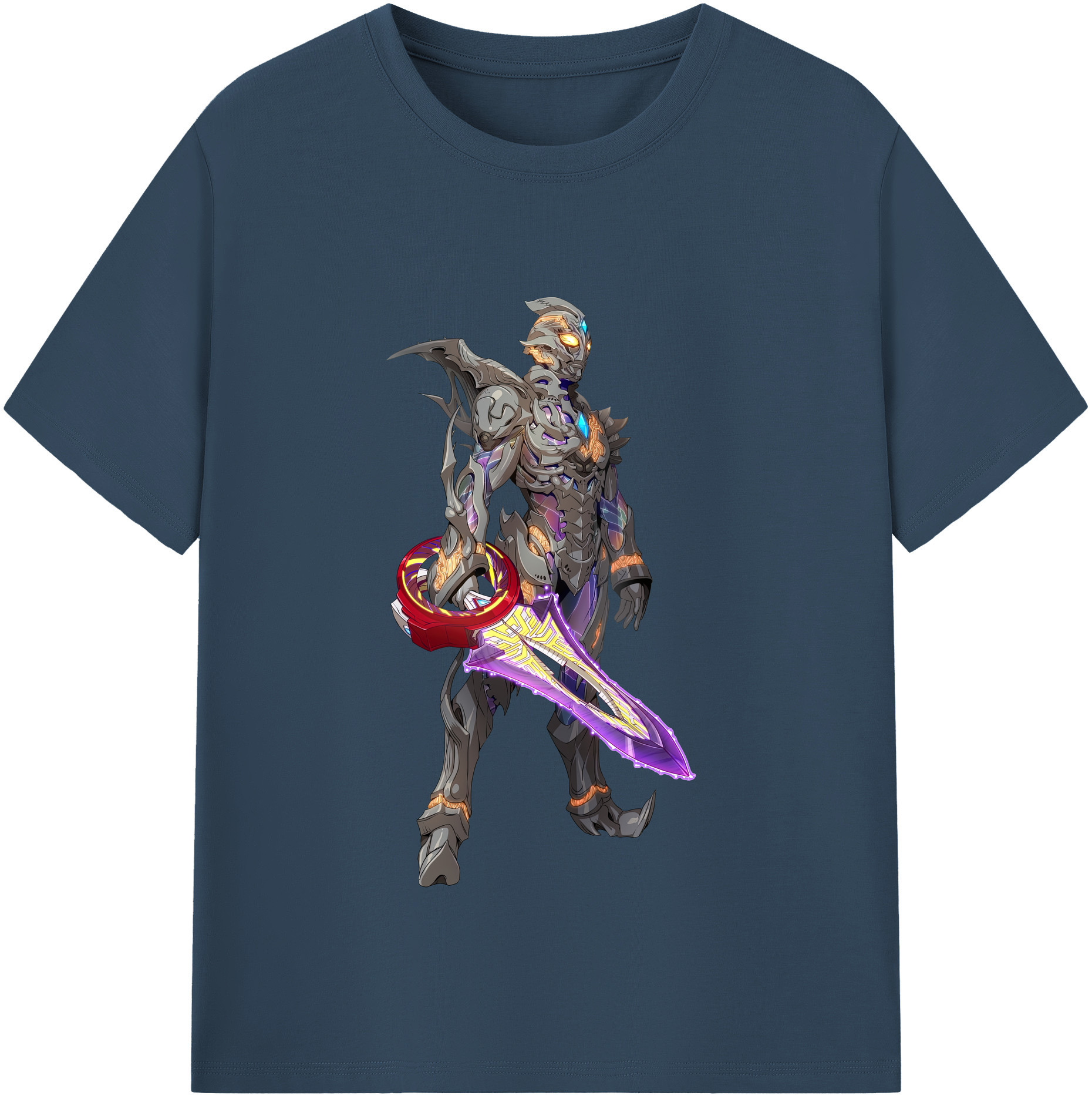 （画像用） ウルトラマン Ultraman レディースカジュアルプリントTシャツ（綿100％）