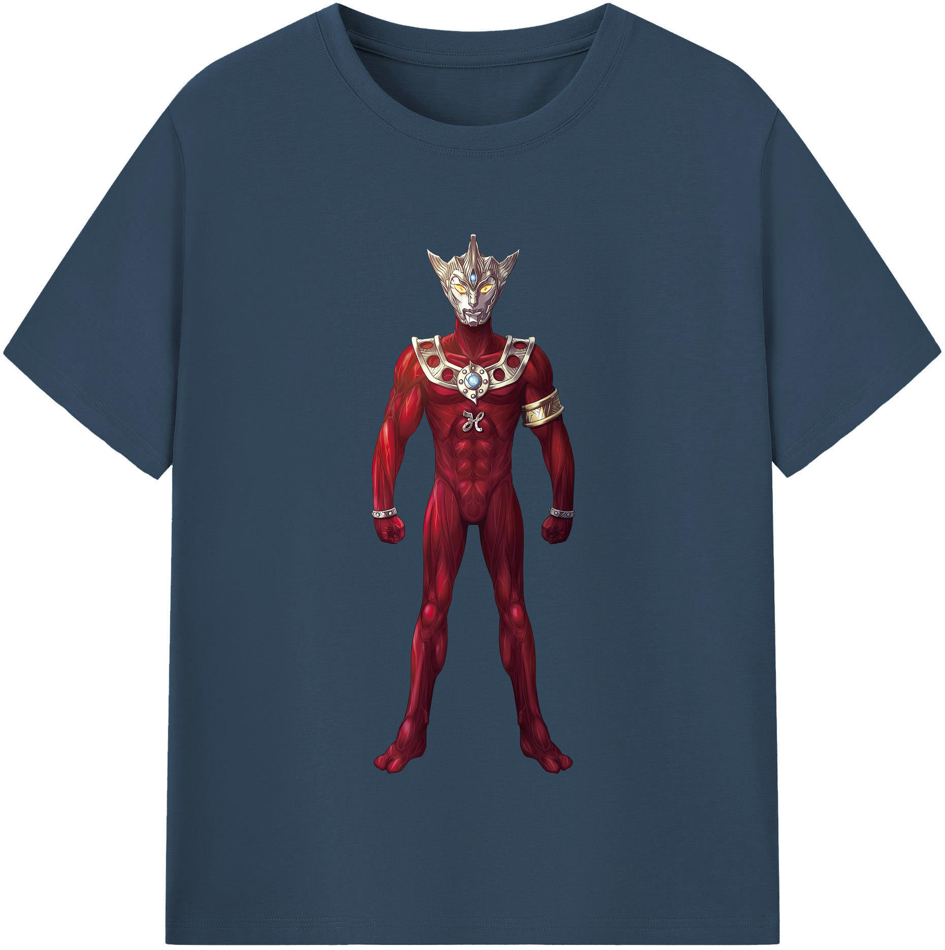 （画像用） ウルトラマン Ultraman レディースカジュアルプリントTシャツ（綿100％）