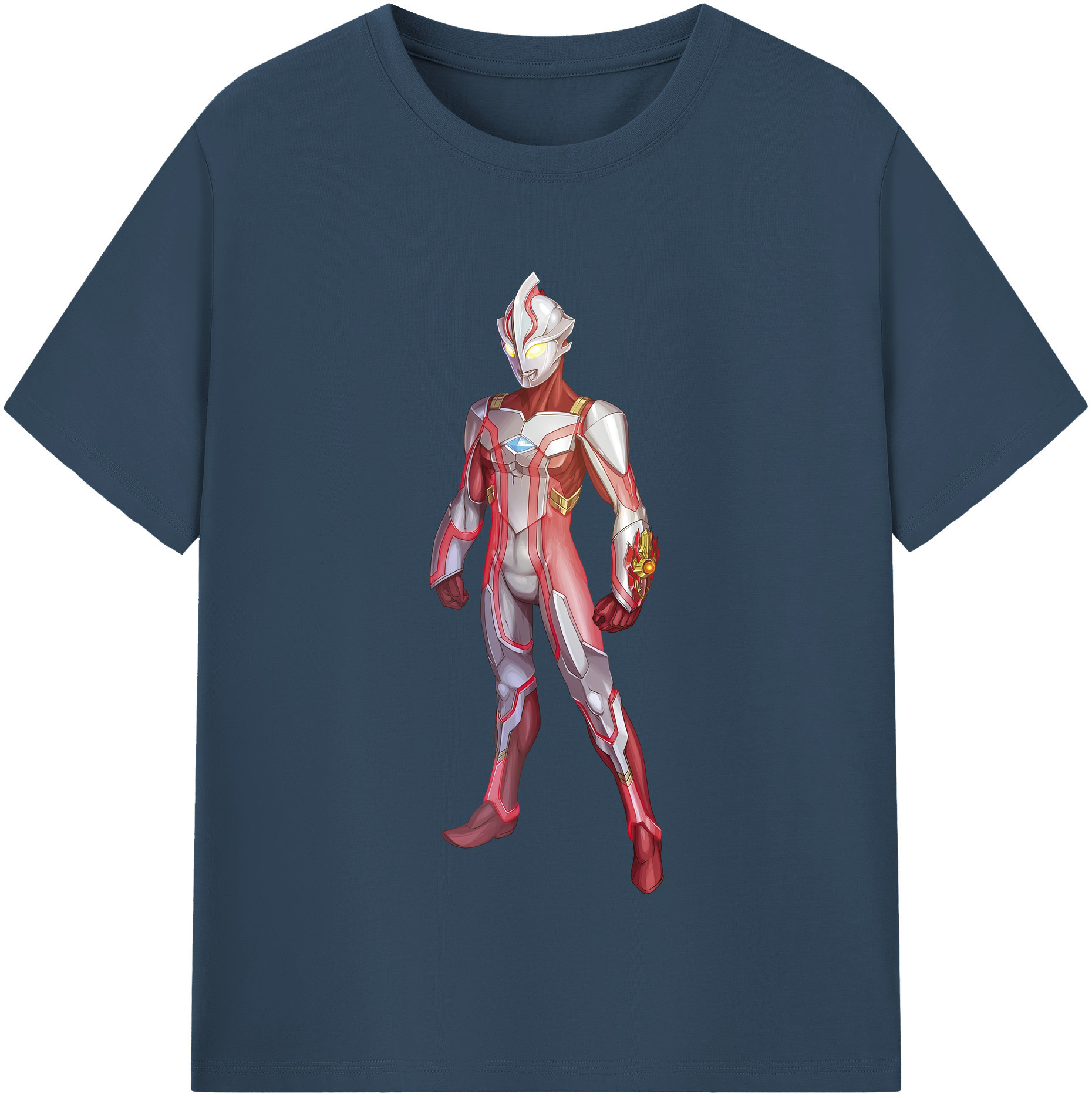 （画像用） ウルトラマン Ultraman レディースカジュアルプリントTシャツ（綿100％）