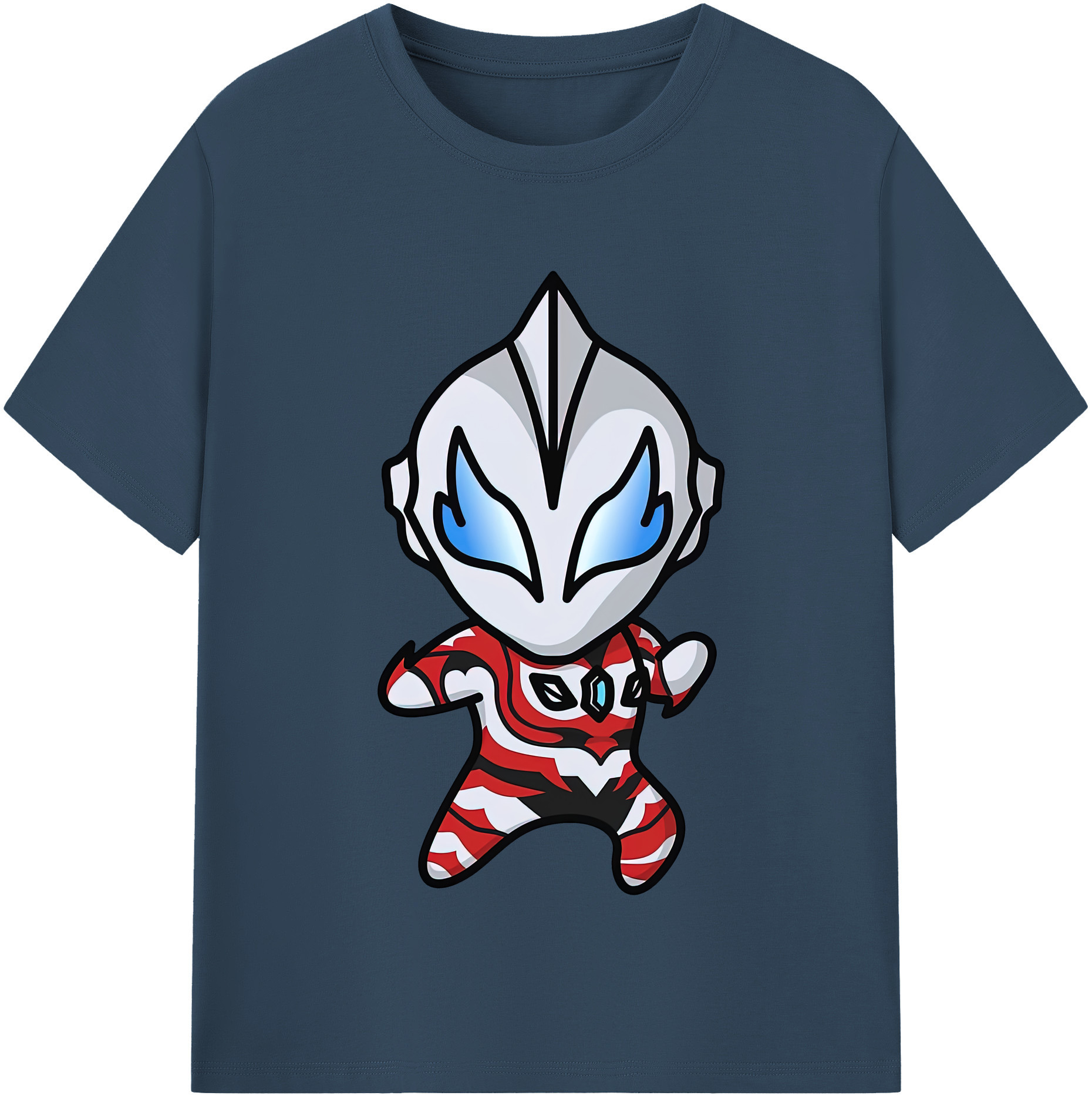 （画像用） ウルトラマン Ultraman レディースカジュアルプリントTシャツ（綿100％）