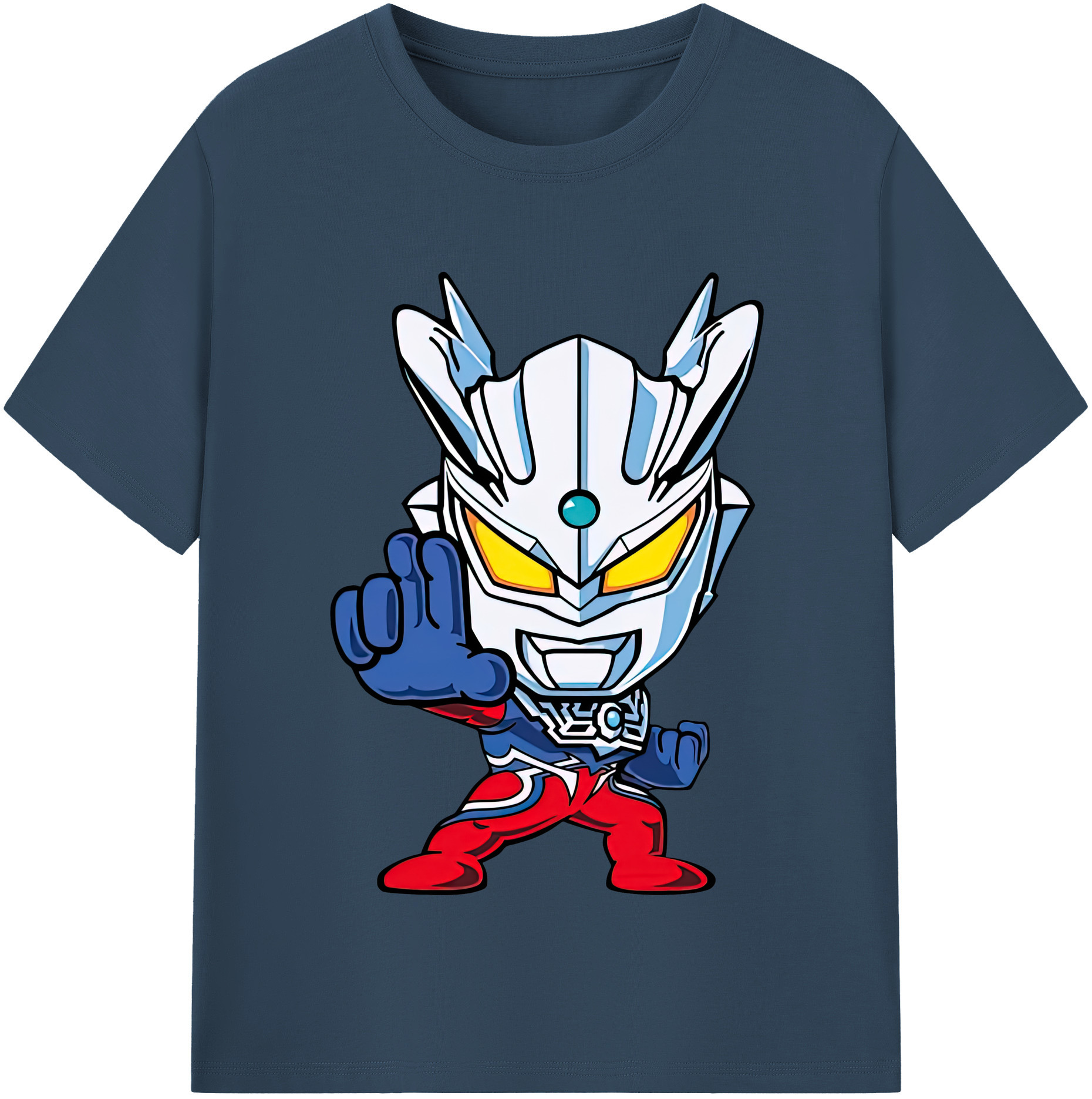 （画像用） ウルトラマン Ultraman レディースカジュアルプリントTシャツ（綿100％）