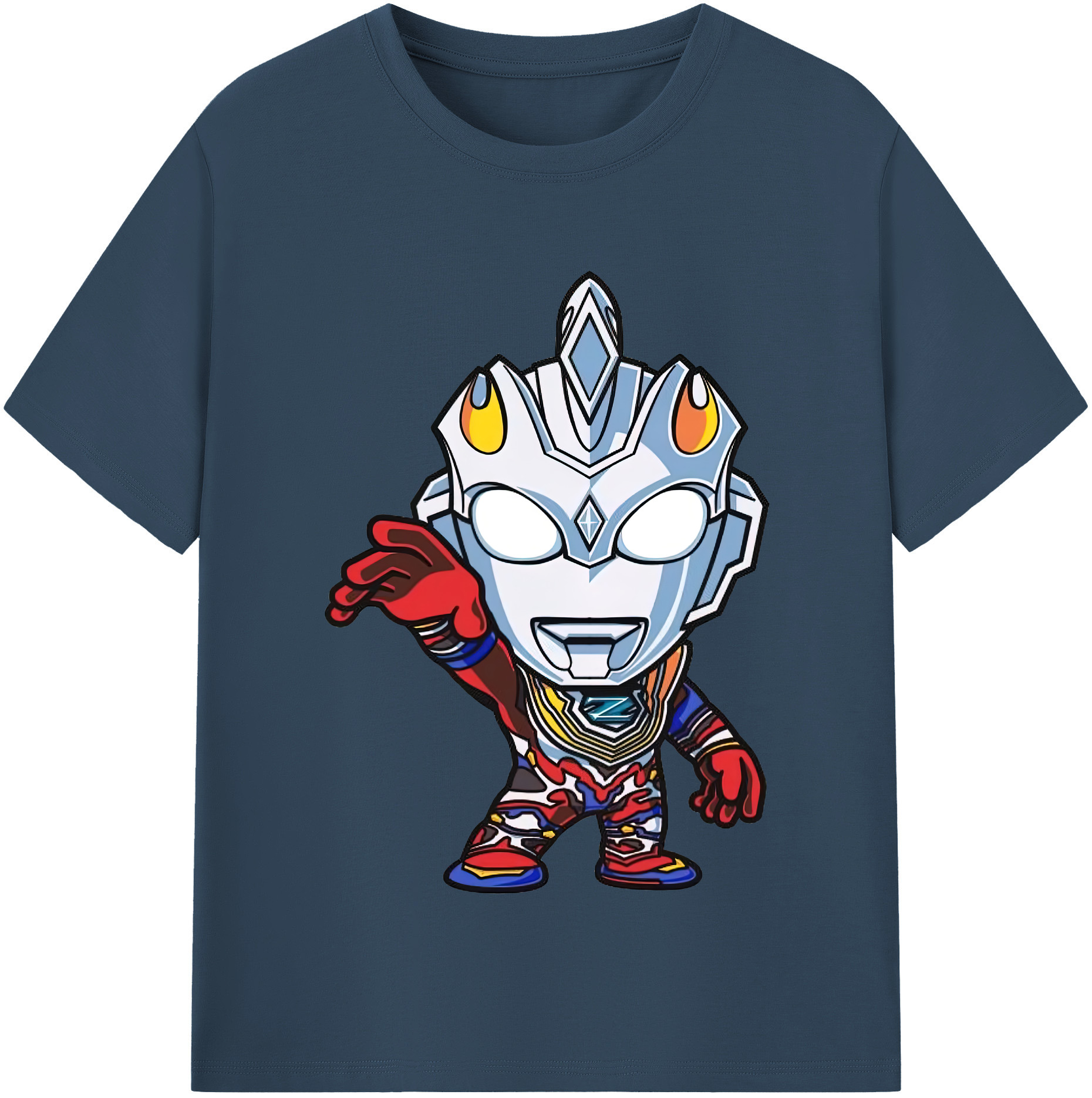（画像用） ウルトラマン Ultraman レディースカジュアルプリントTシャツ（綿100％）