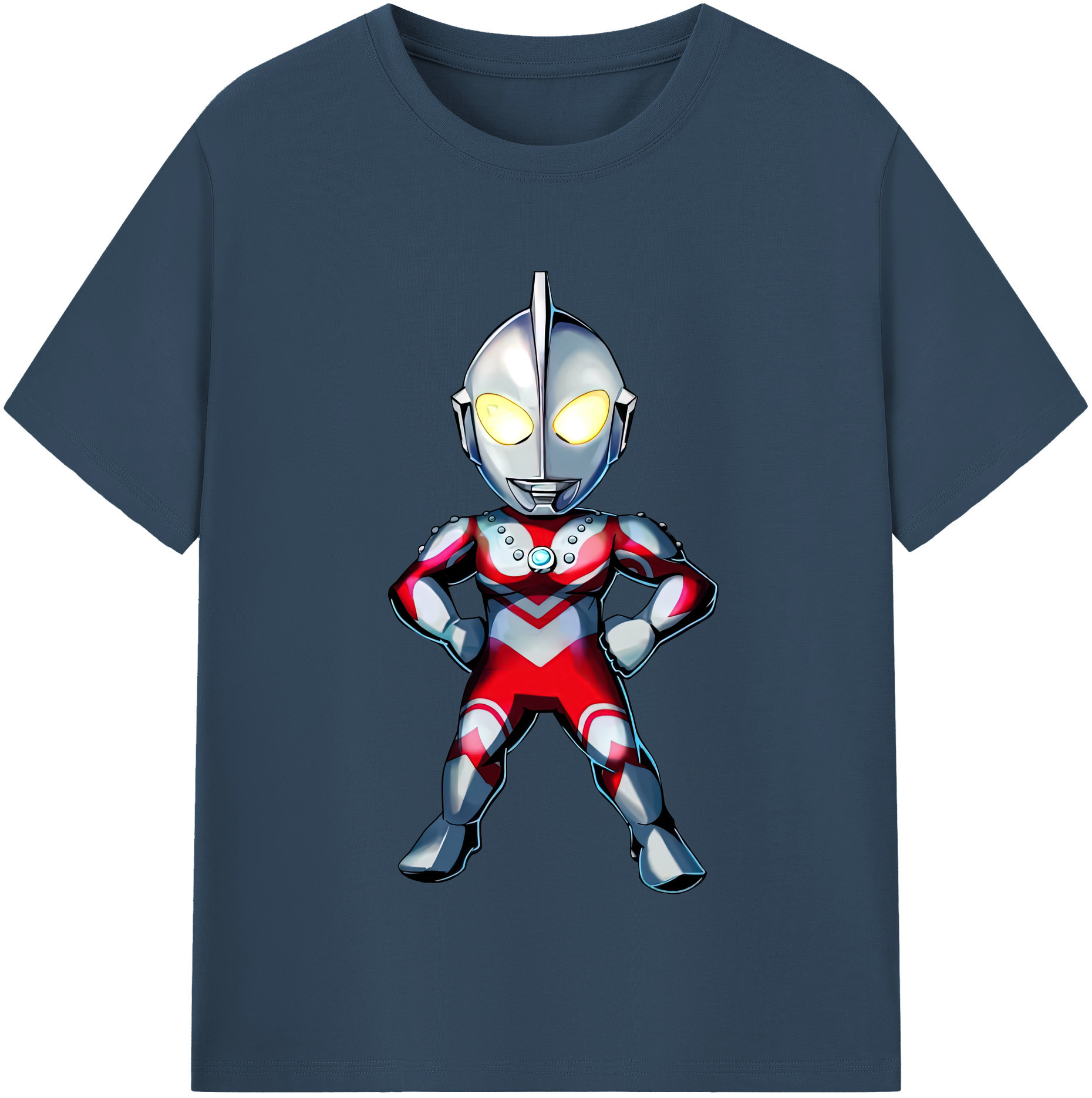 （画像用） ウルトラマン Ultraman レディースカジュアルプリントTシャツ（綿100％）