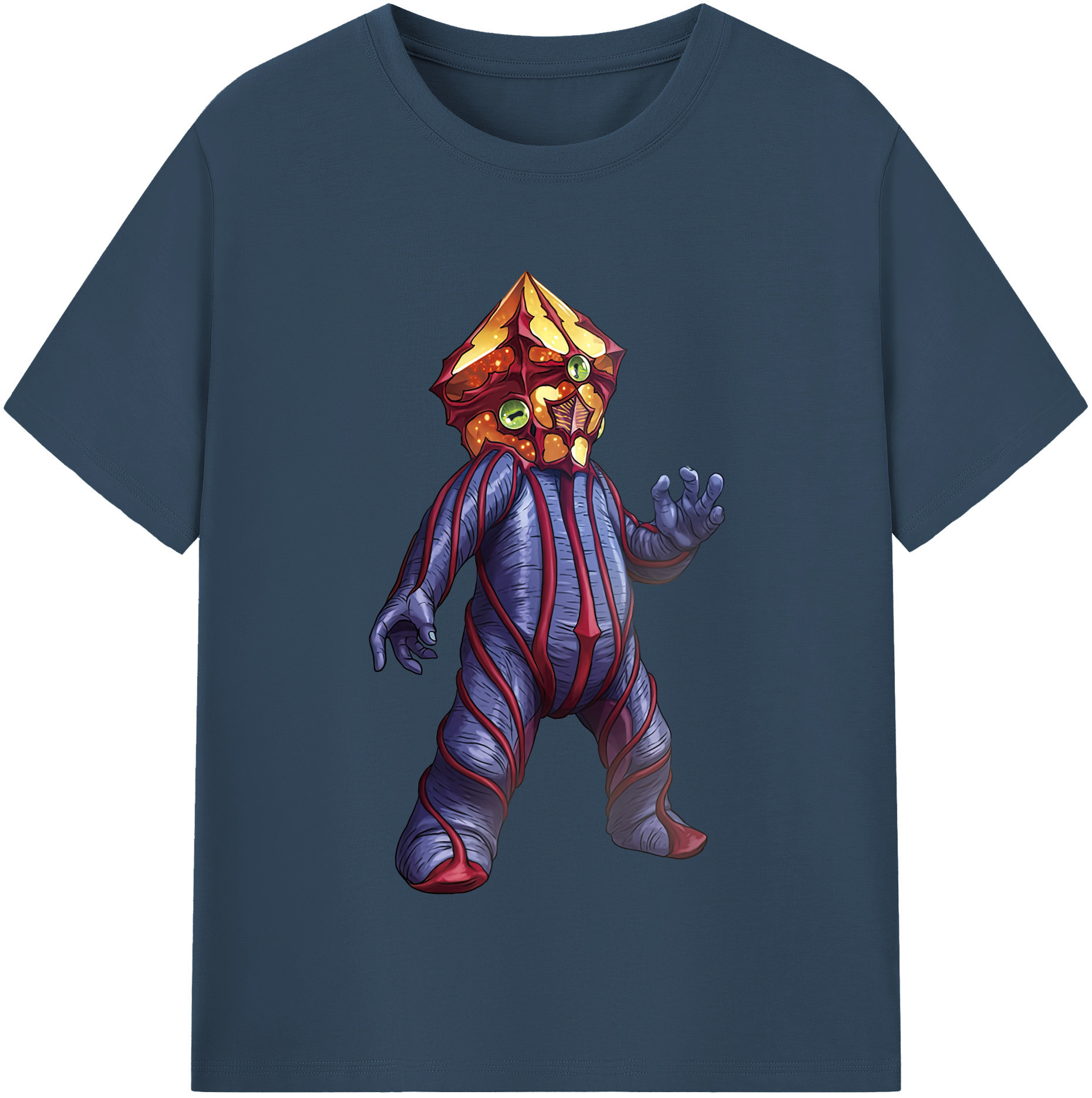 （画像用） ウルトラマン Ultraman レディースカジュアルプリントTシャツ（綿100％）