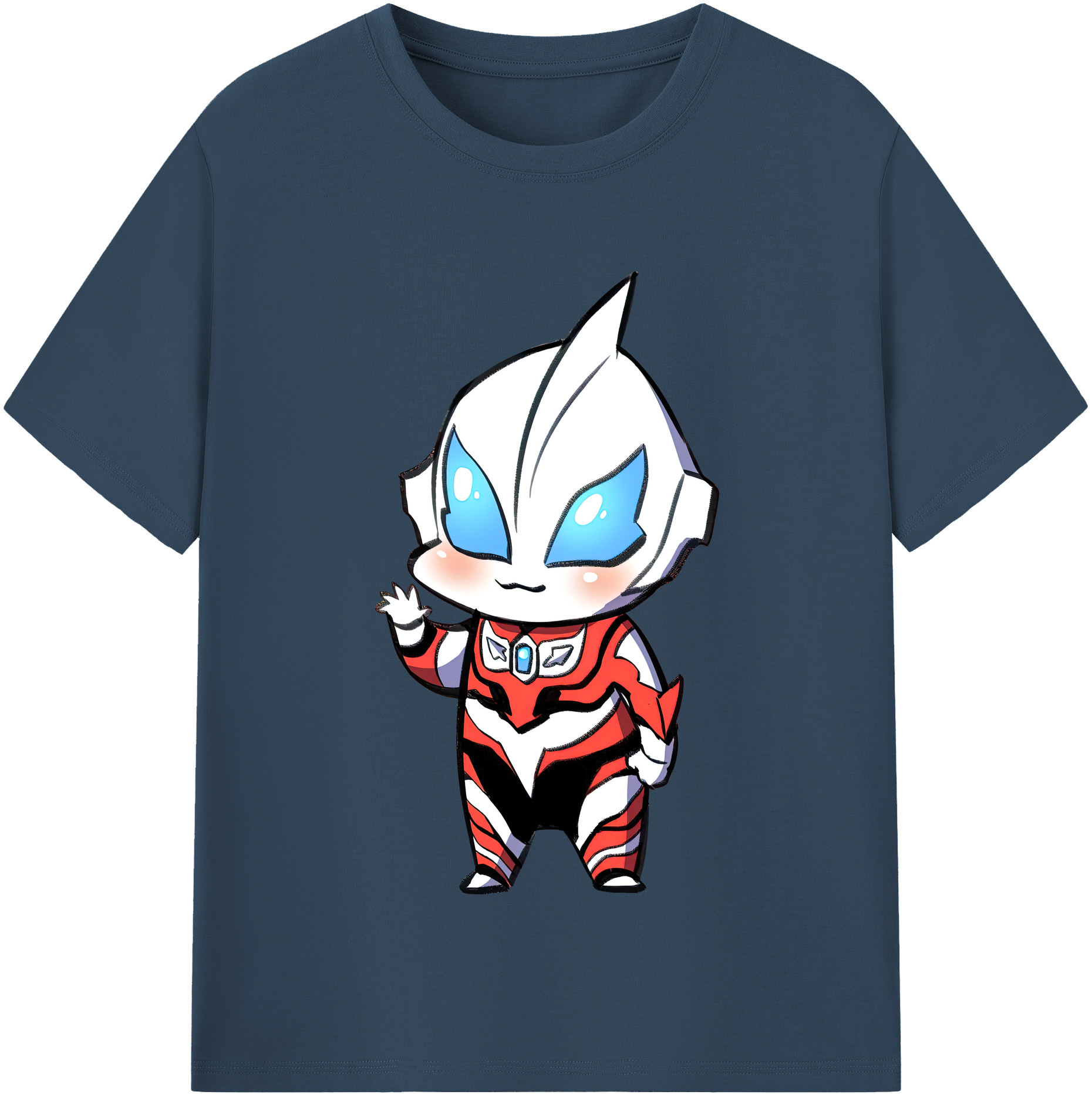 （画像用） ウルトラマン Ultraman レディースカジュアルプリントTシャツ（綿100％）
