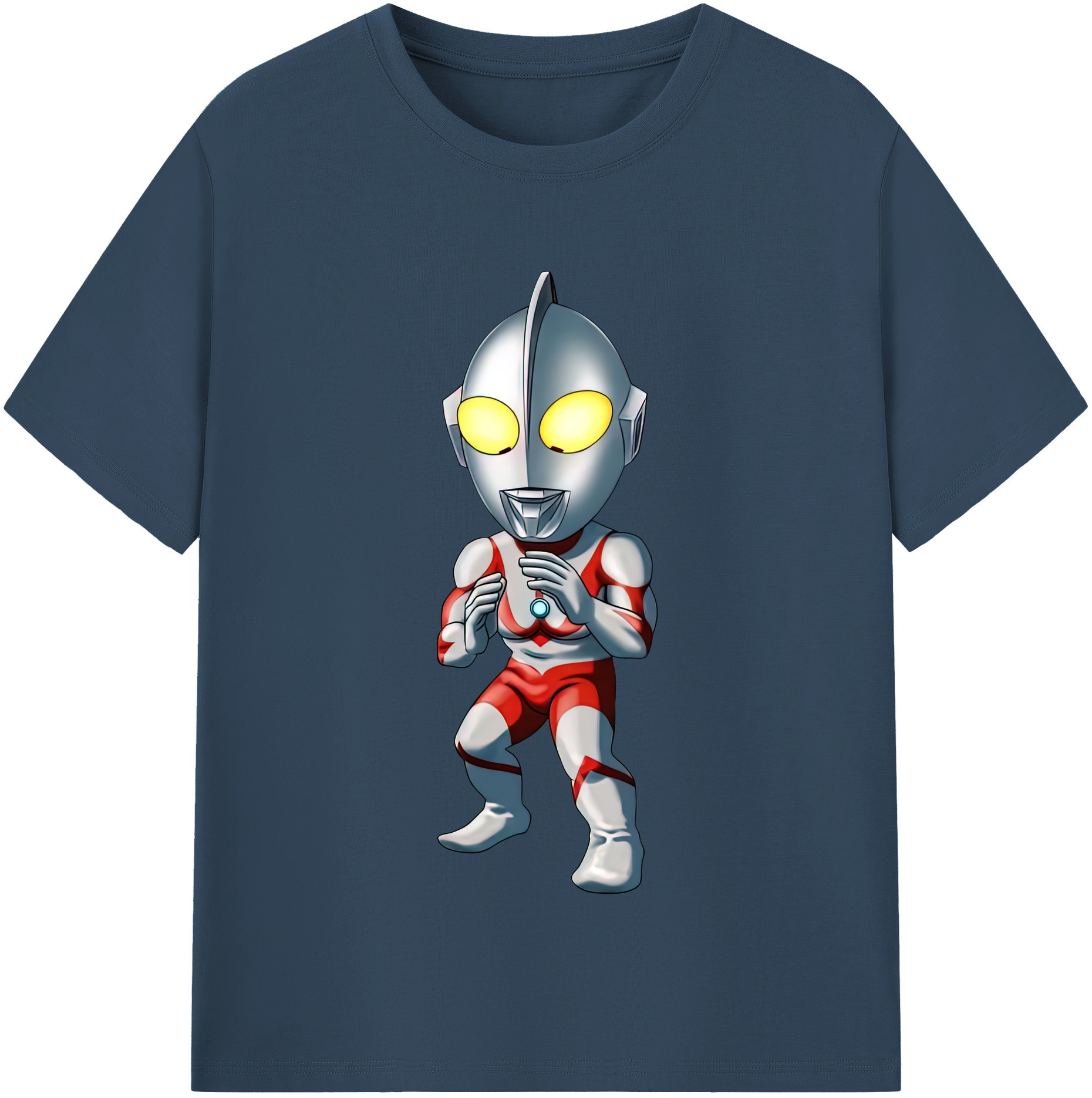 （画像用） ウルトラマン Ultraman レディースカジュアルプリントTシャツ（綿100％）