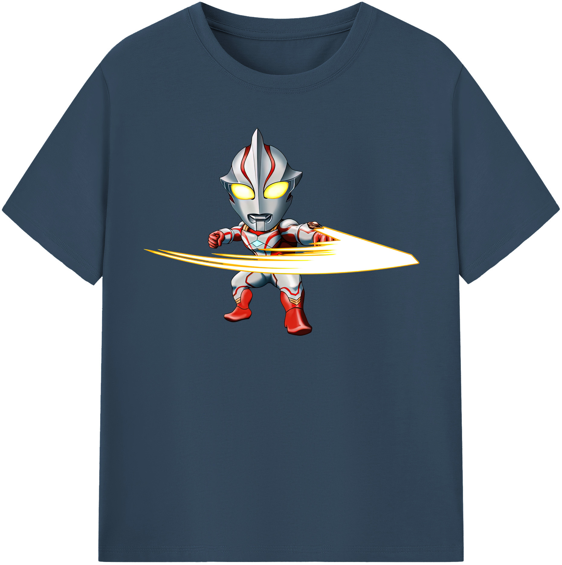 （画像用） ウルトラマン Ultraman レディースカジュアルプリントTシャツ（綿100％）