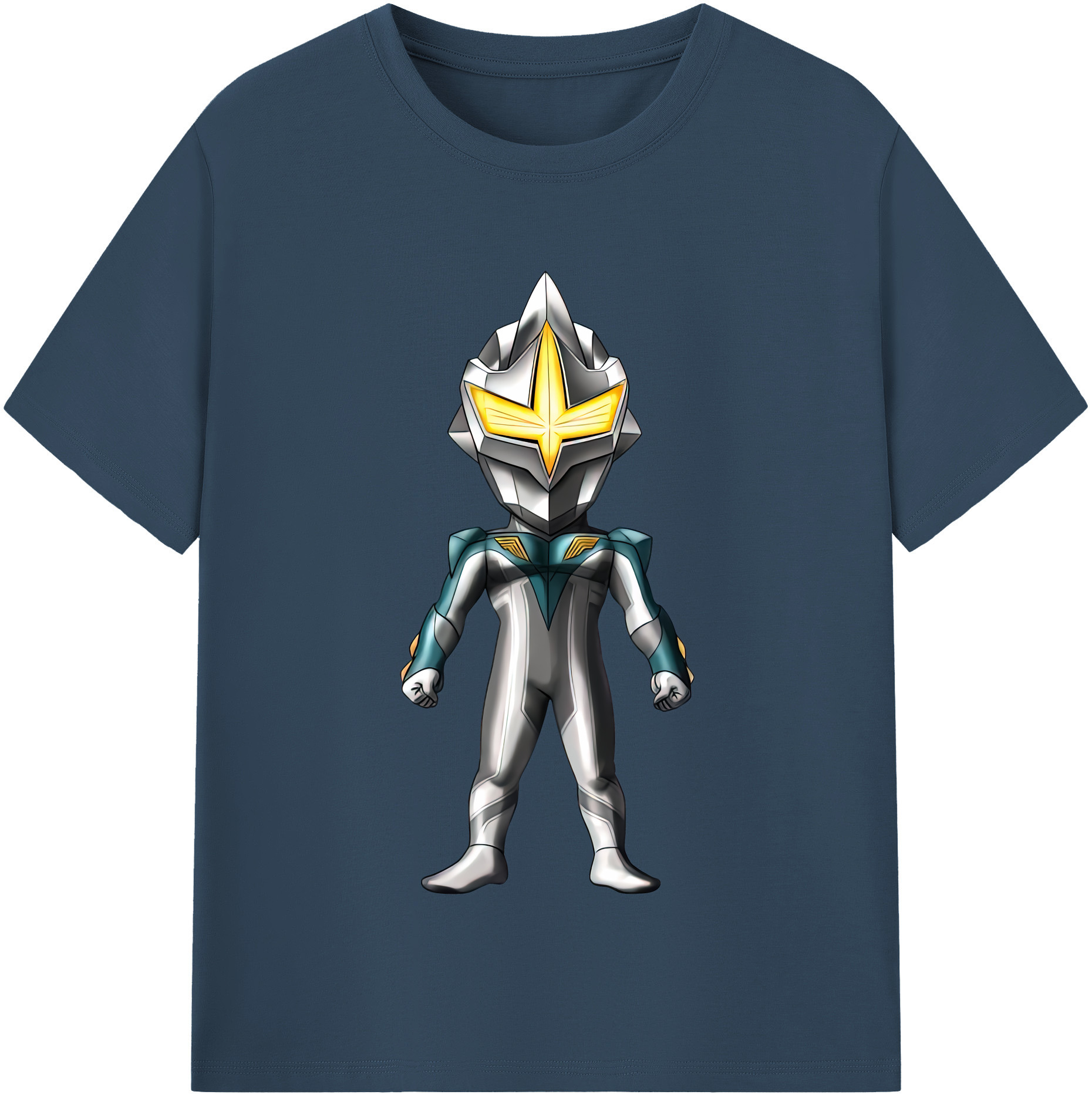 （画像用） ウルトラマン Ultraman レディースカジュアルプリントTシャツ（綿100％）