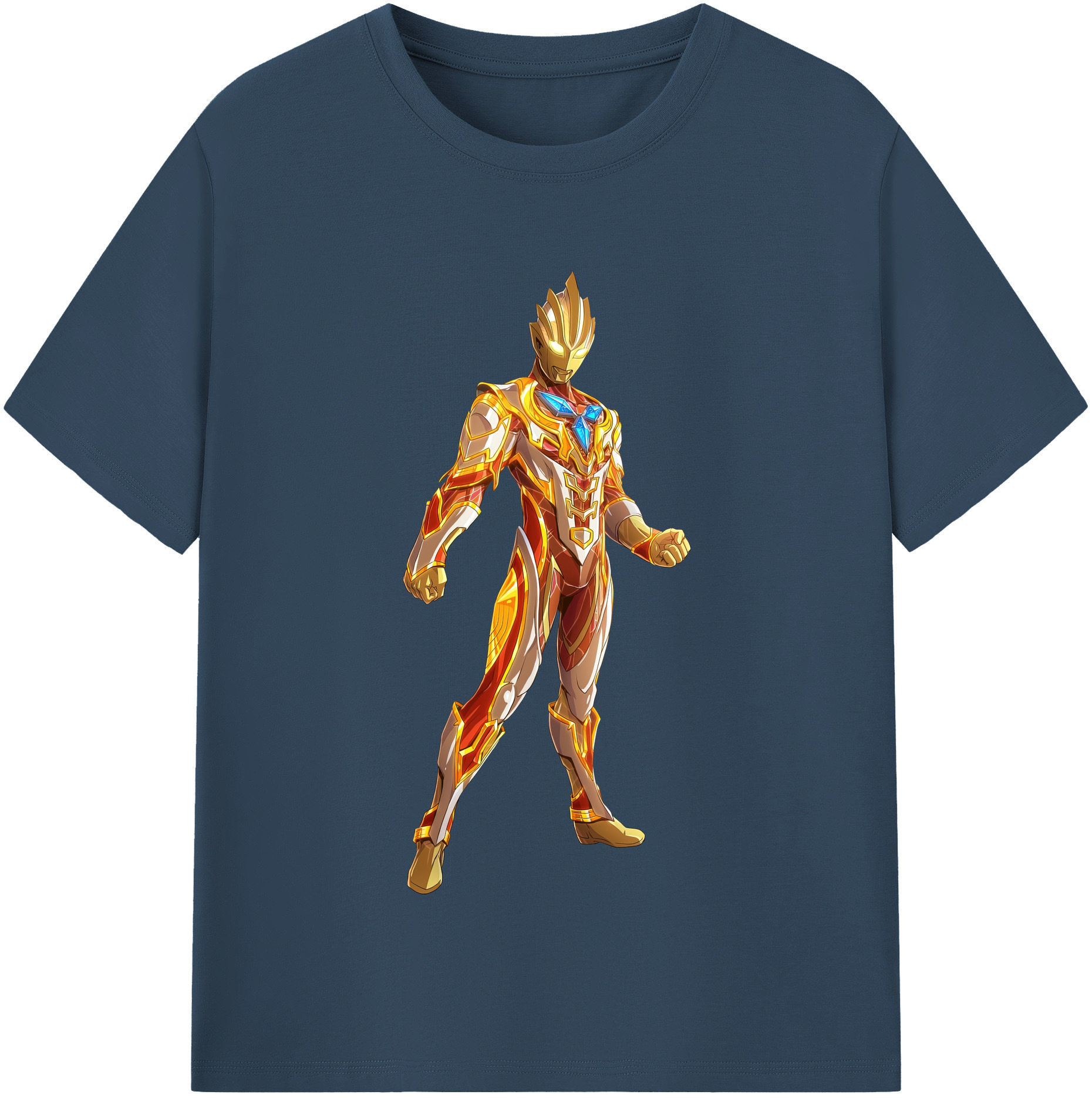 （画像用） ウルトラマン Ultraman レディースカジュアルプリントTシャツ（綿100％）