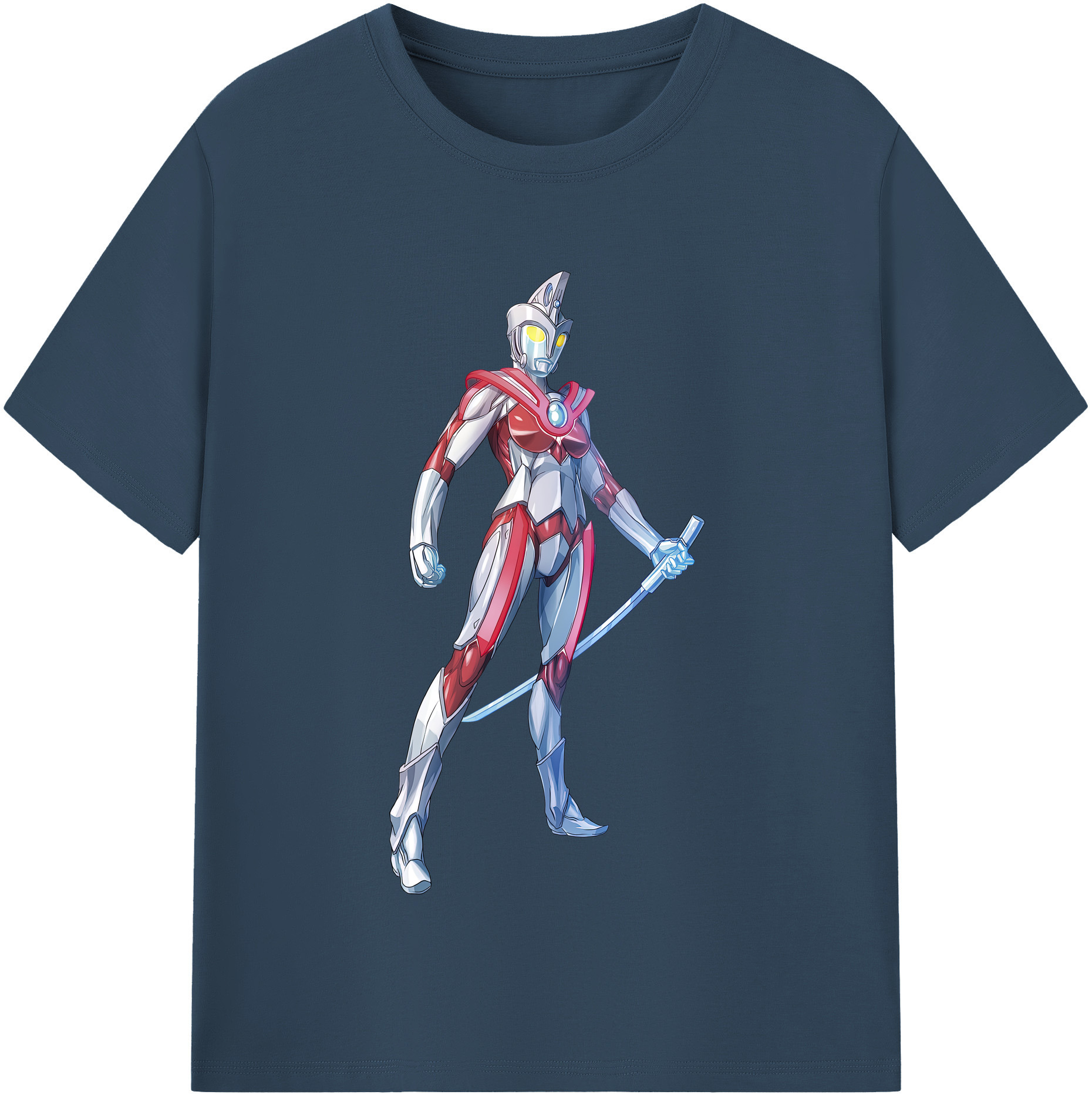 （画像用） ウルトラマン Ultraman レディースカジュアルプリントTシャツ（綿100％）
