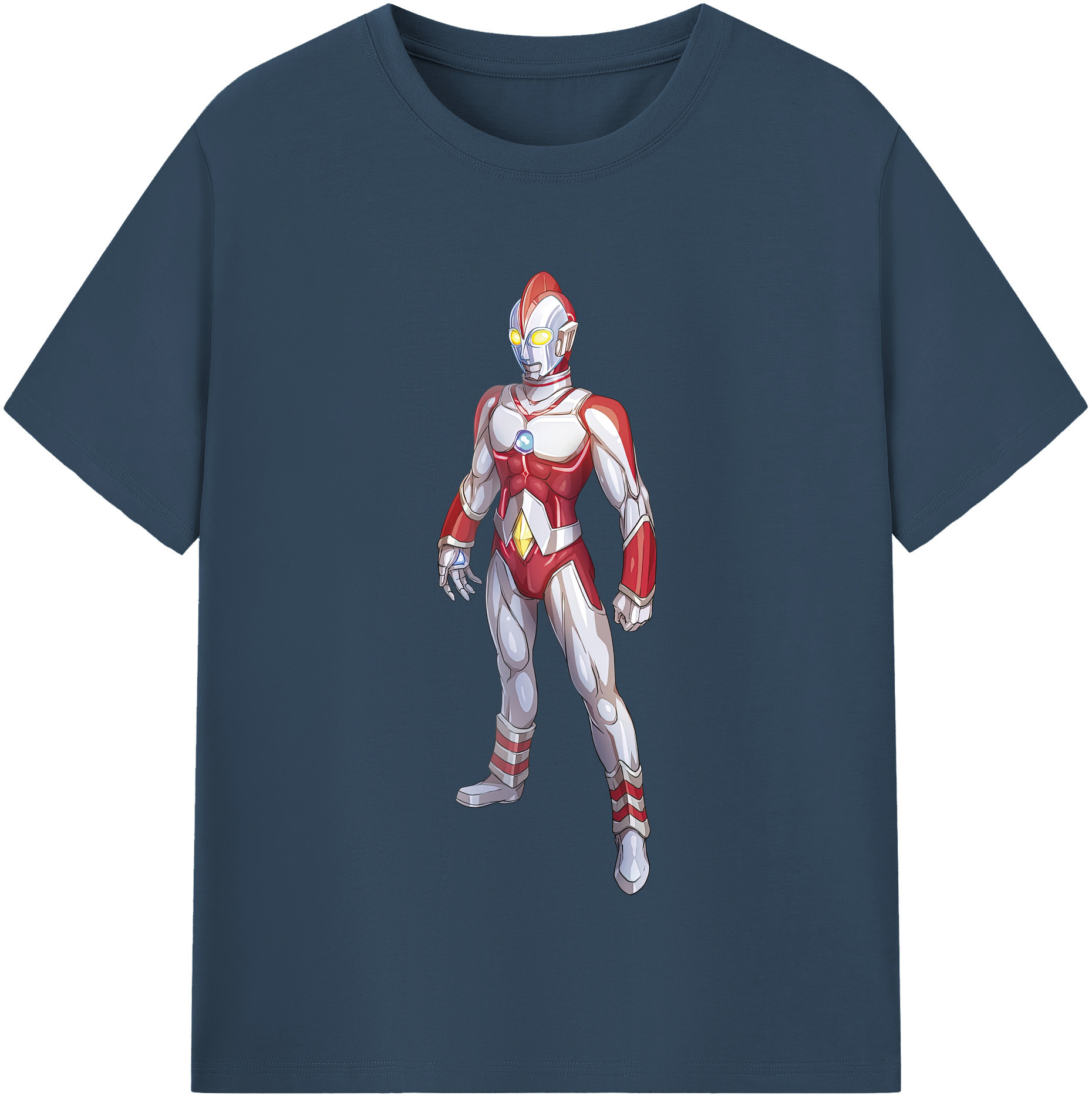 （画像用） ウルトラマン Ultraman レディースカジュアルプリントTシャツ（綿100％）