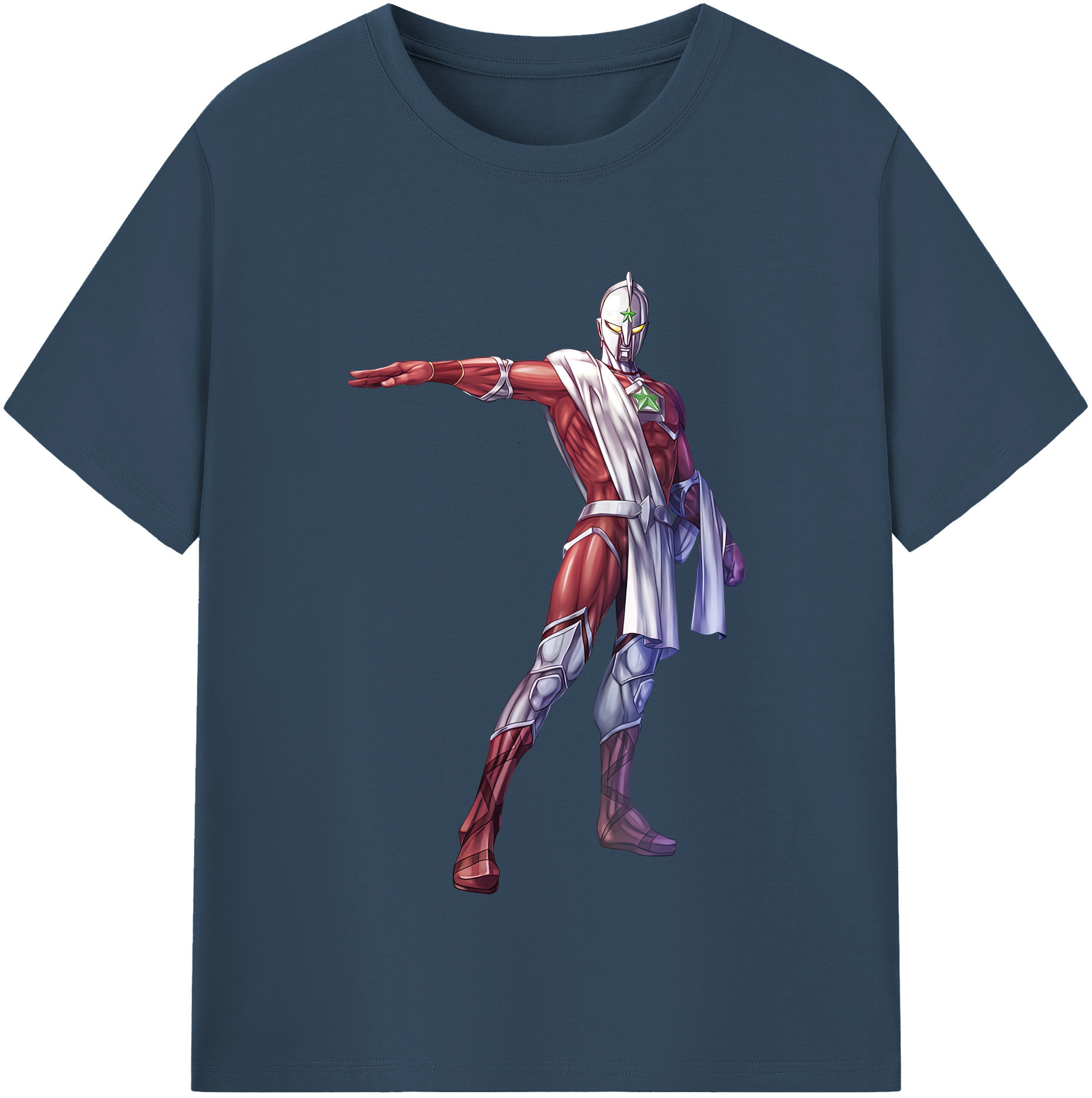 （画像用） ウルトラマン Ultraman レディースカジュアルプリントTシャツ（綿100％）