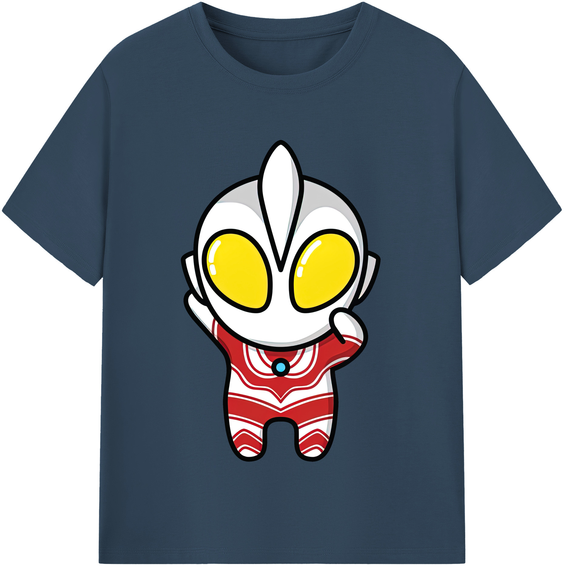 （画像用） ウルトラマン Ultraman レディースカジュアルプリントTシャツ（綿100％）