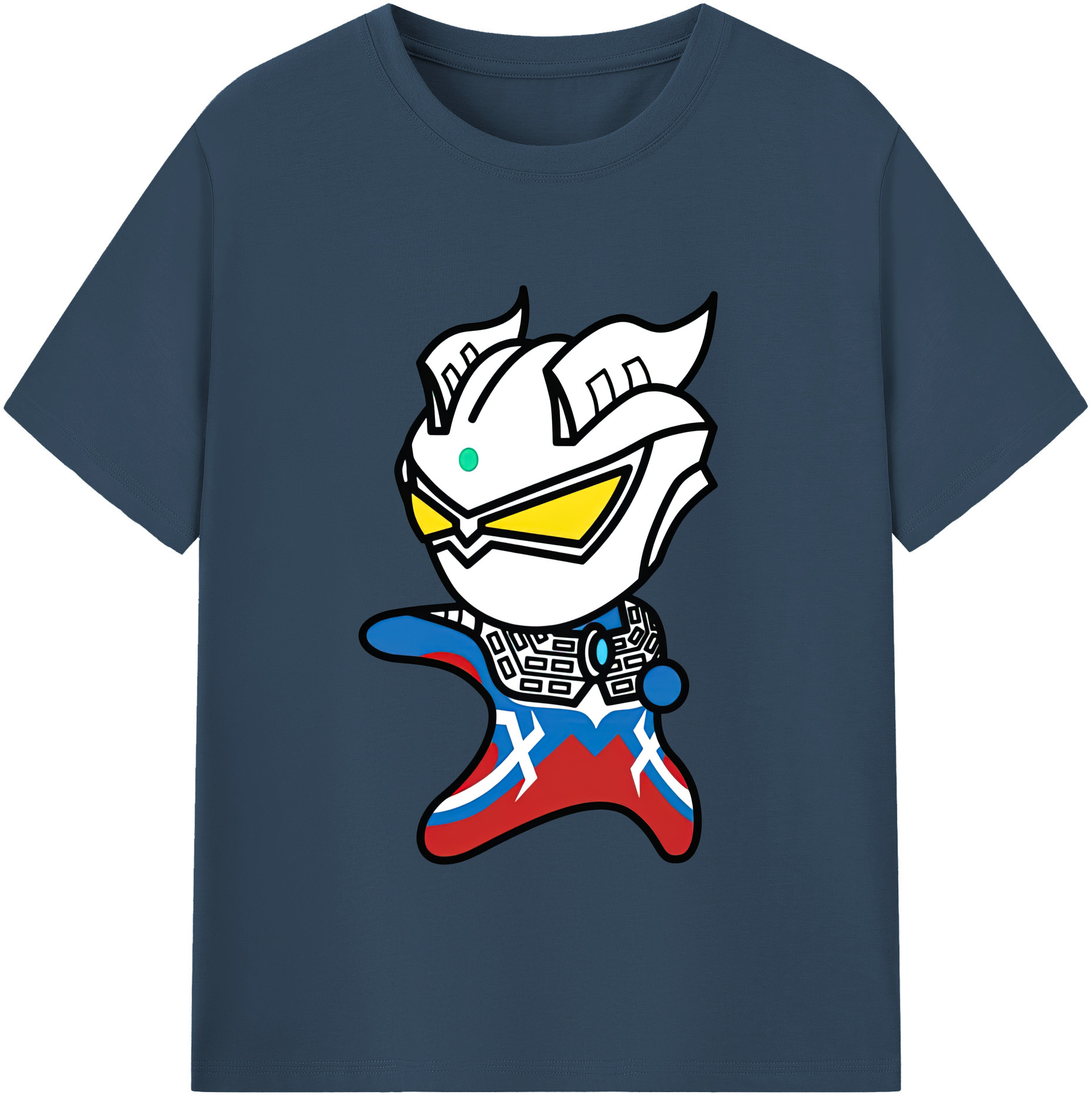 （画像用） ウルトラマン Ultraman レディースカジュアルプリントTシャツ（綿100％）