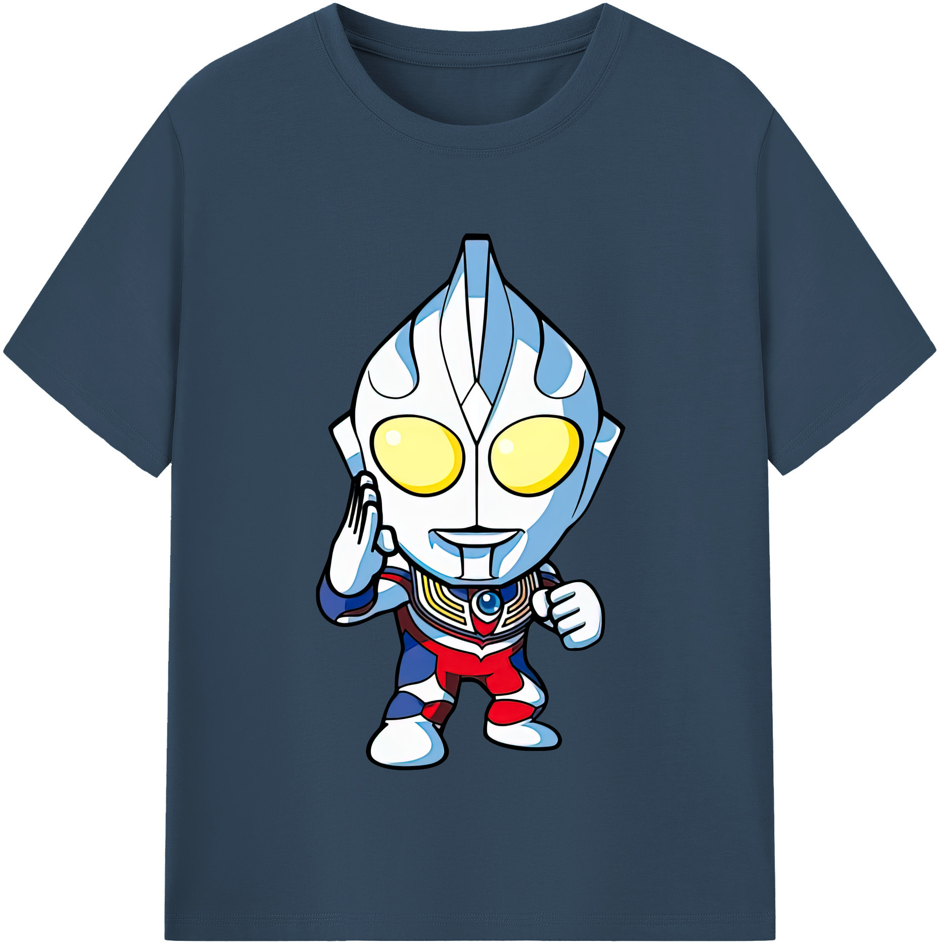 （画像用） ウルトラマン Ultraman レディースカジュアルプリントTシャツ（綿100％）