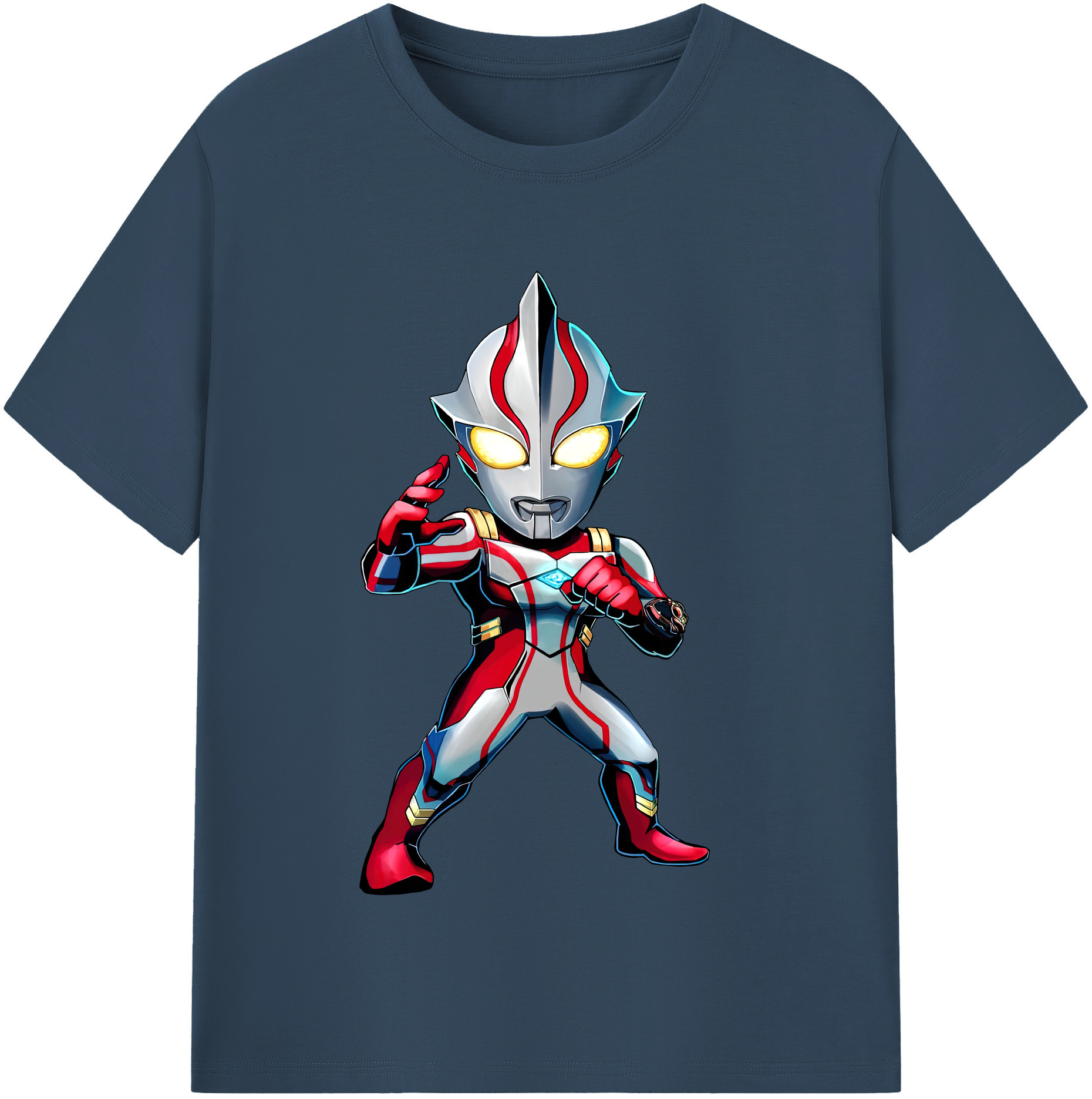 （画像用） ウルトラマン Ultraman レディースカジュアルプリントTシャツ（綿100％）