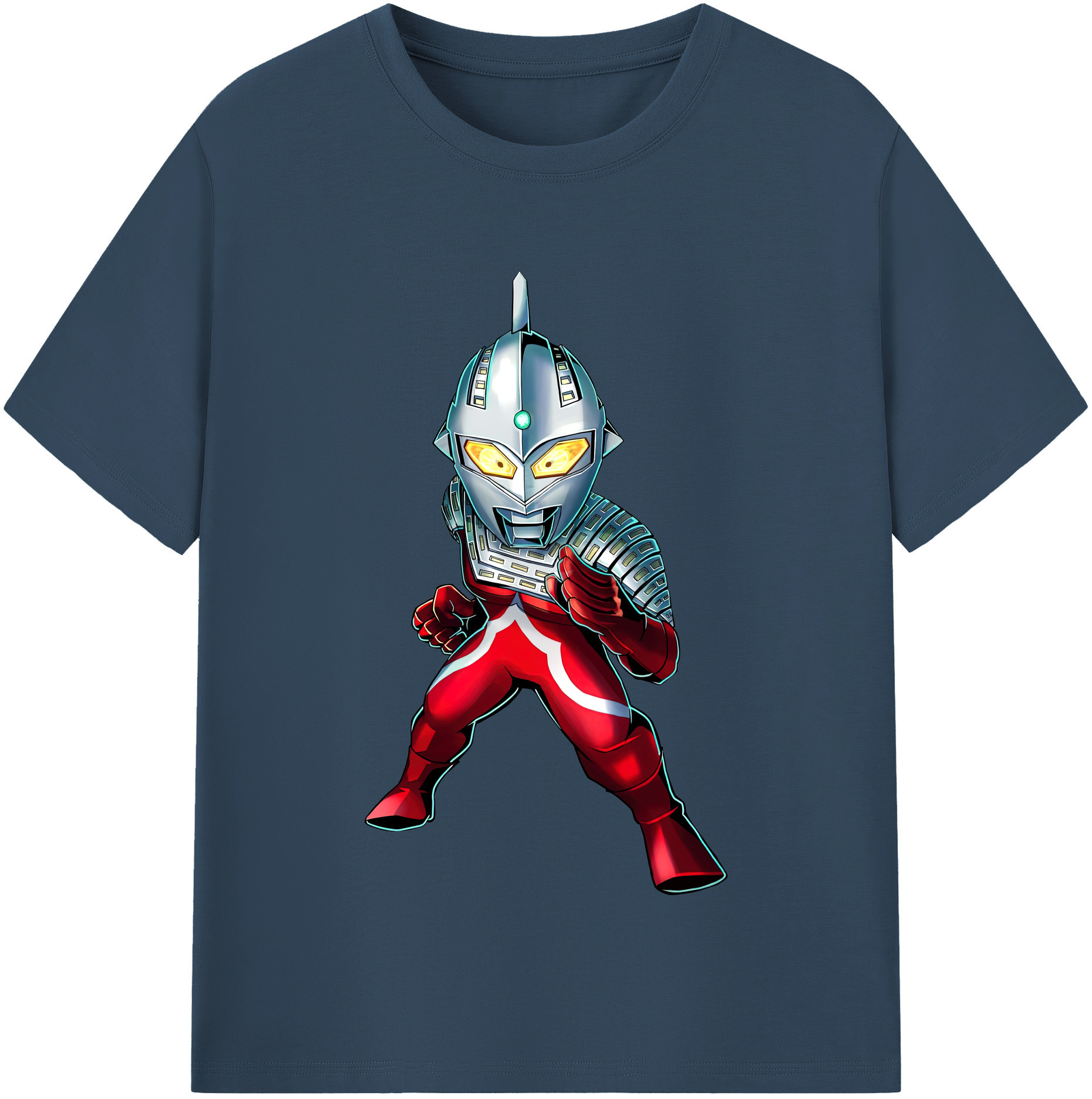 （画像用） ウルトラマン Ultraman レディースカジュアルプリントTシャツ（綿100％）