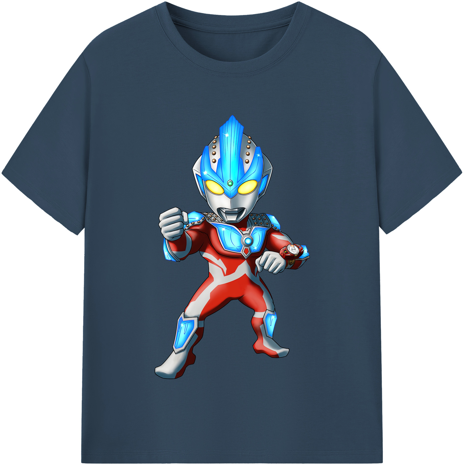 （画像用） ウルトラマン Ultraman レディースカジュアルプリントTシャツ（綿100％）