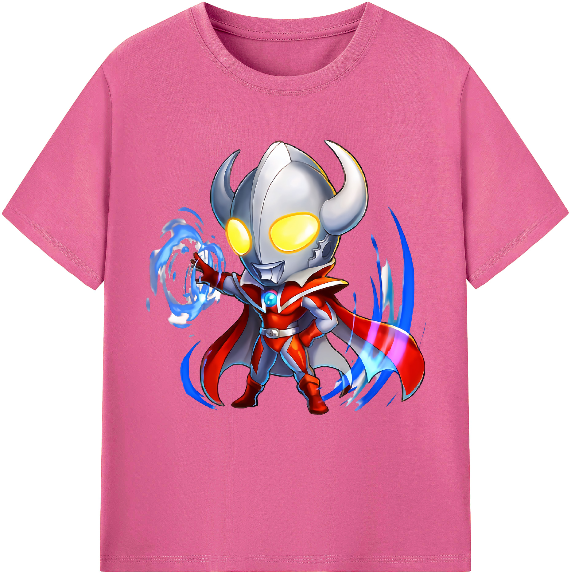 （画像用） ウルトラマン Ultraman レディースカジュアルプリントTシャツ（綿100％）