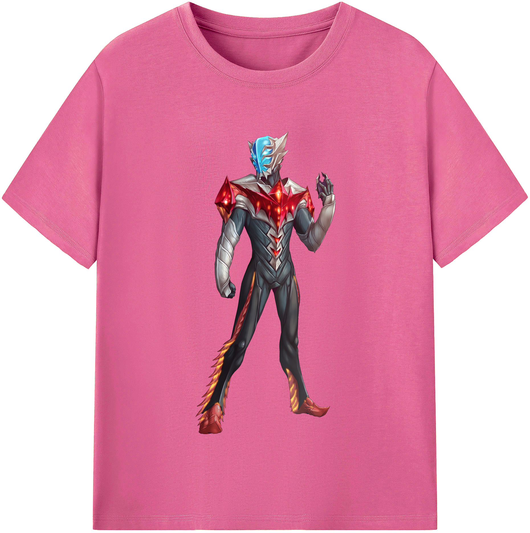 （画像用） ウルトラマン Ultraman レディースカジュアルプリントTシャツ（綿100％）