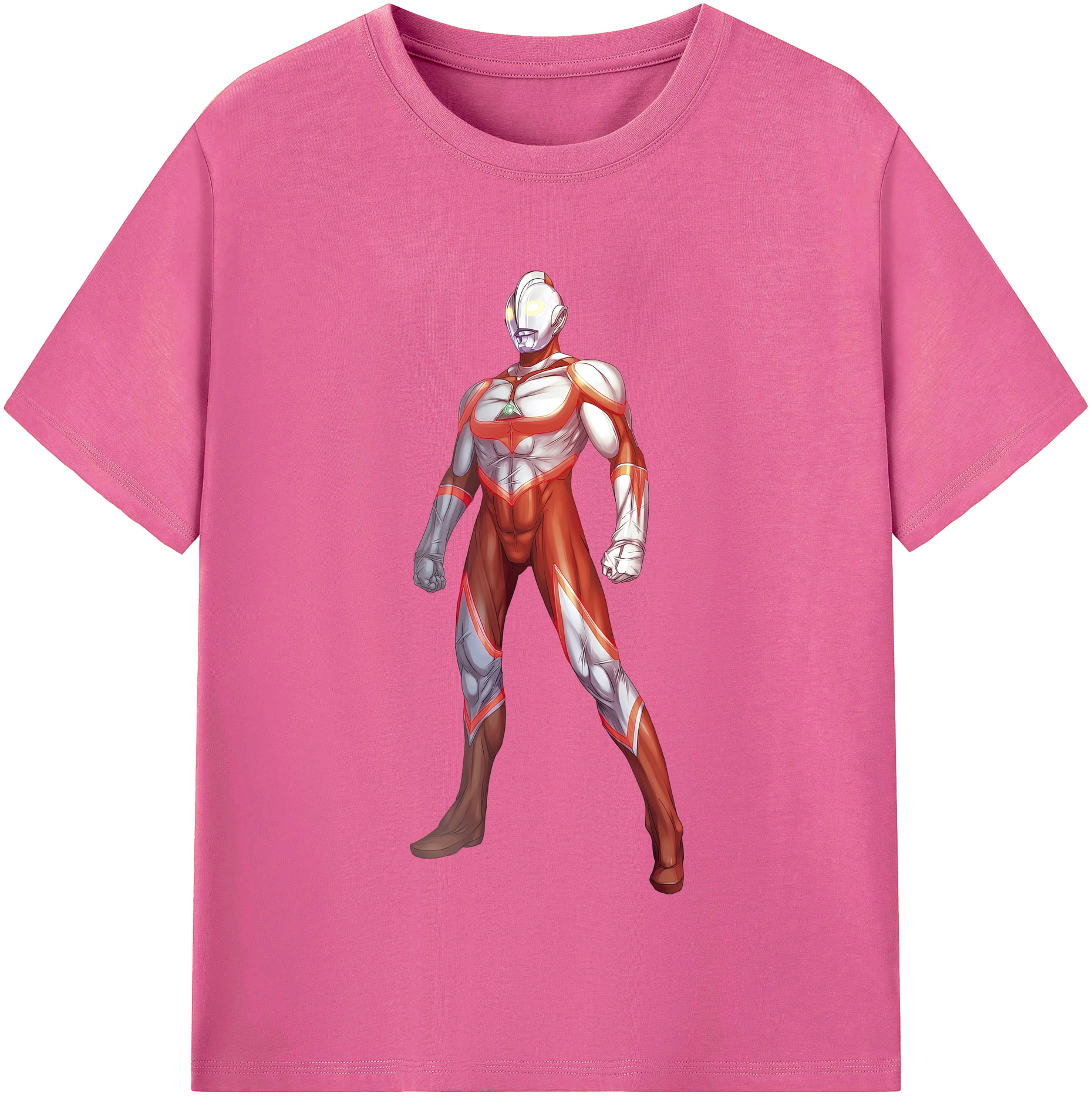 （画像用） ウルトラマン Ultraman レディースカジュアルプリントTシャツ（綿100％）