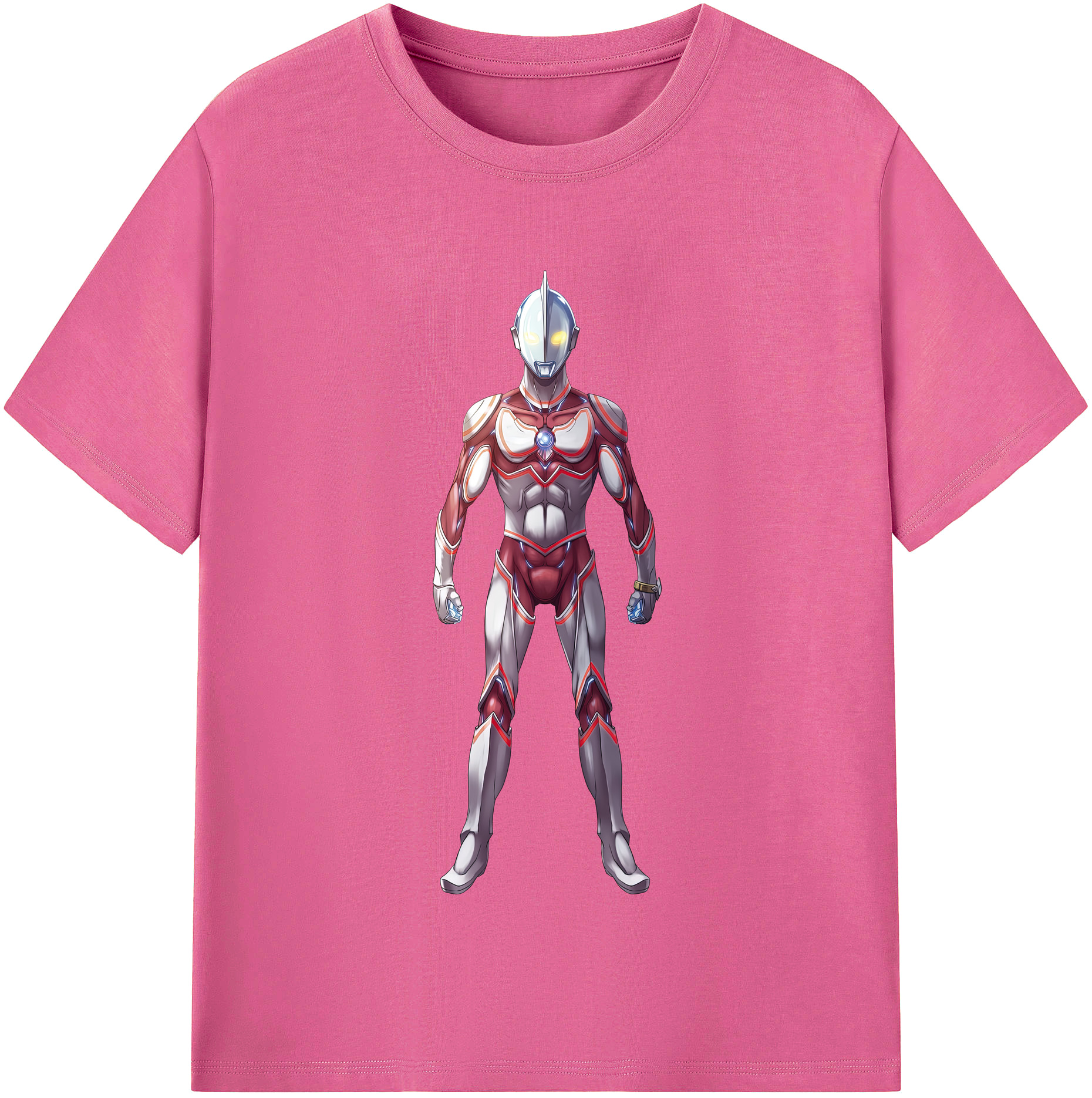 （画像用） ウルトラマン Ultraman レディースカジュアルプリントTシャツ（綿100％）