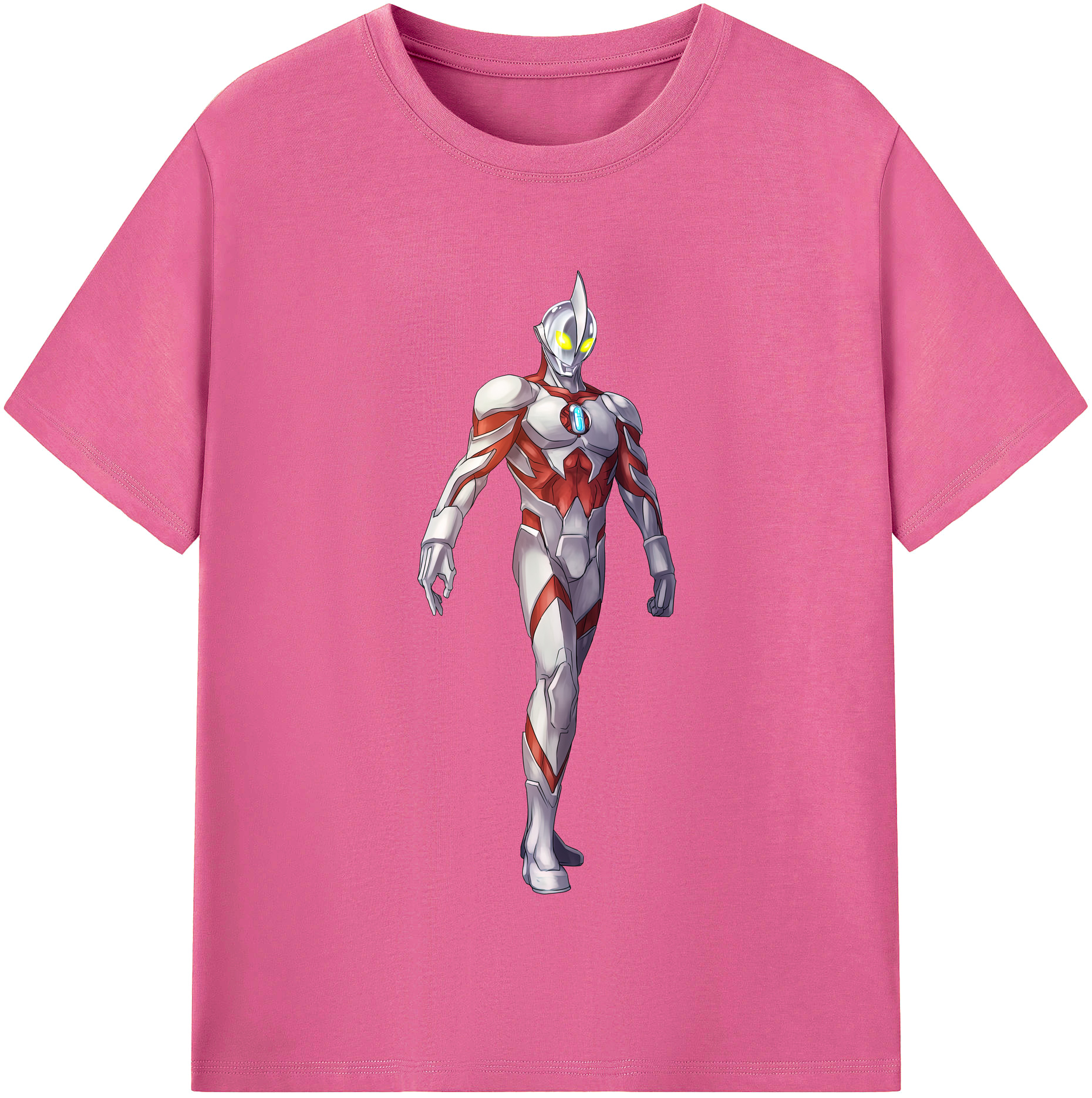 （画像用） ウルトラマン Ultraman レディースカジュアルプリントTシャツ（綿100％）