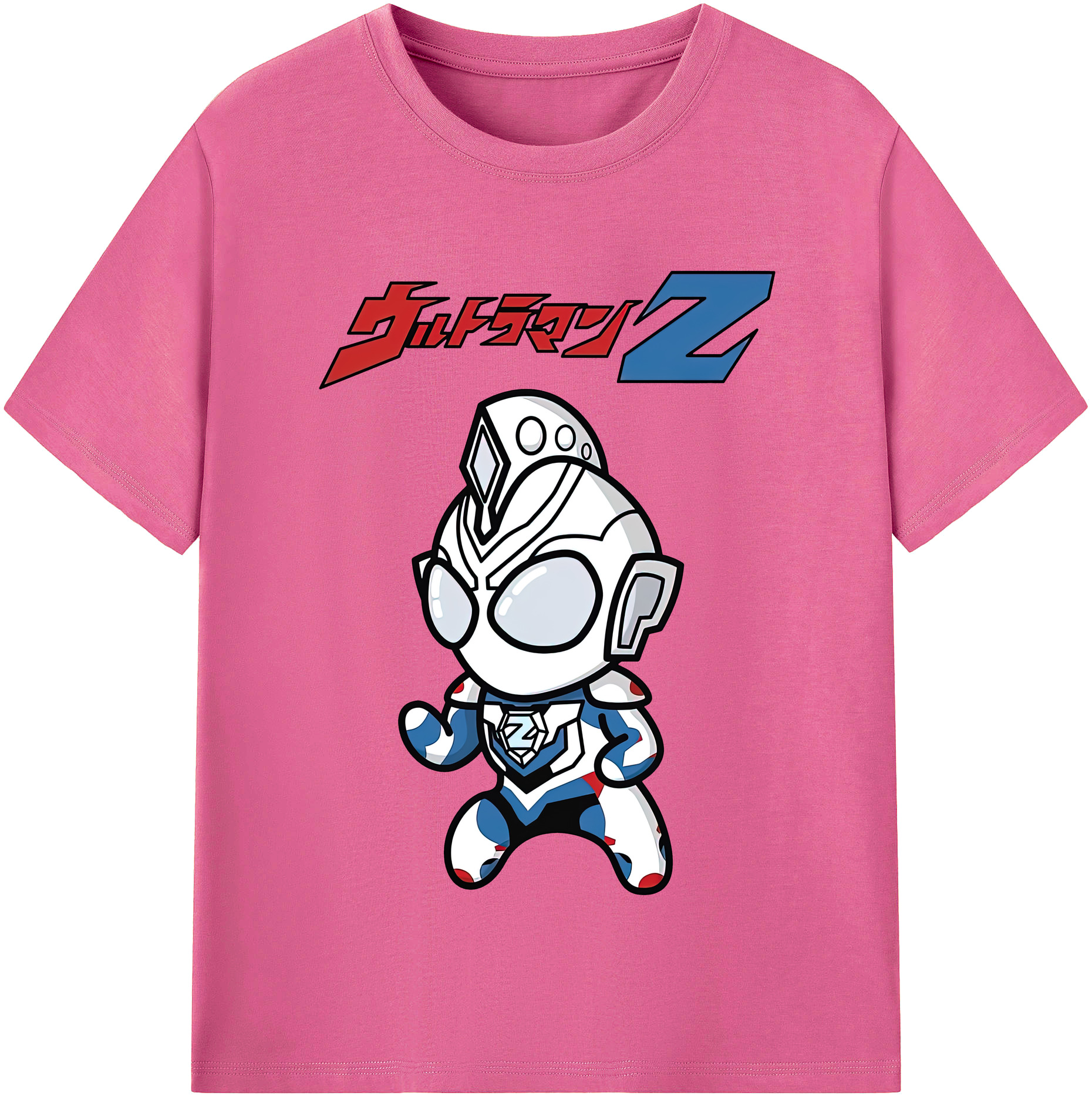 （画像用） ウルトラマン Ultraman レディースカジュアルプリントTシャツ（綿100％）